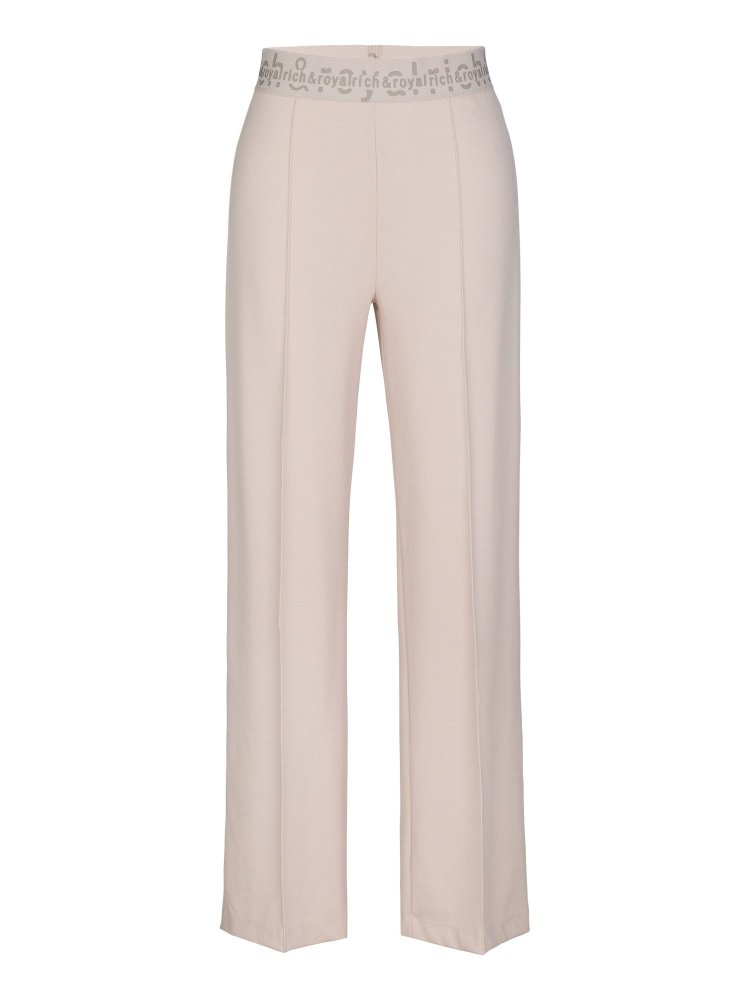 RICHROYAL Stoffhose D-Hose nicht aus Denim aus Twill mit Gummizug und gerader Beinform
