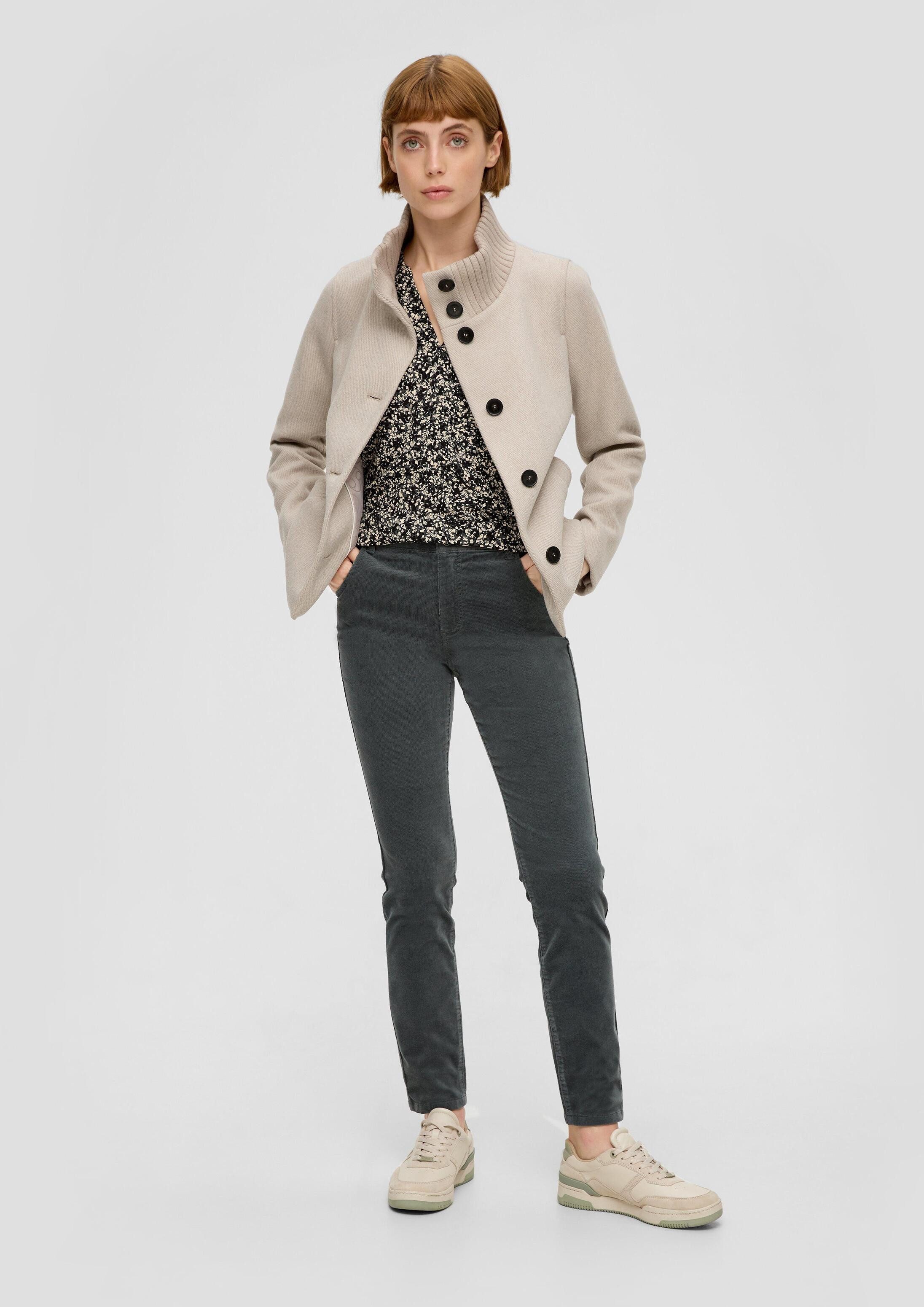 s.Oliver Chinos Hose Slim: Hose aus Cord