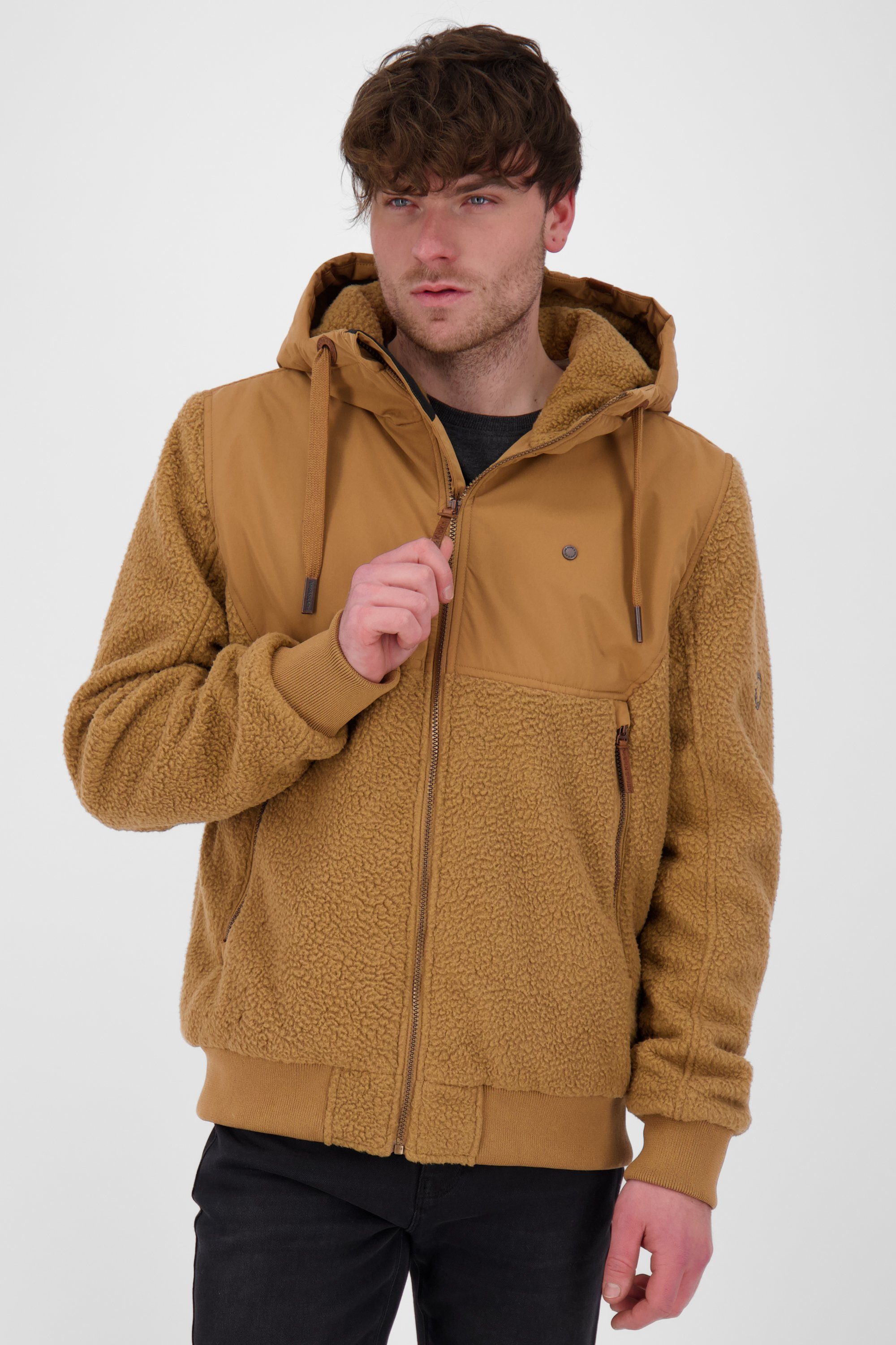 Alife Kickin G Winterjacke & Winterjacke, Jacke Jacket tobacco gefütterte Herren RonaldAK