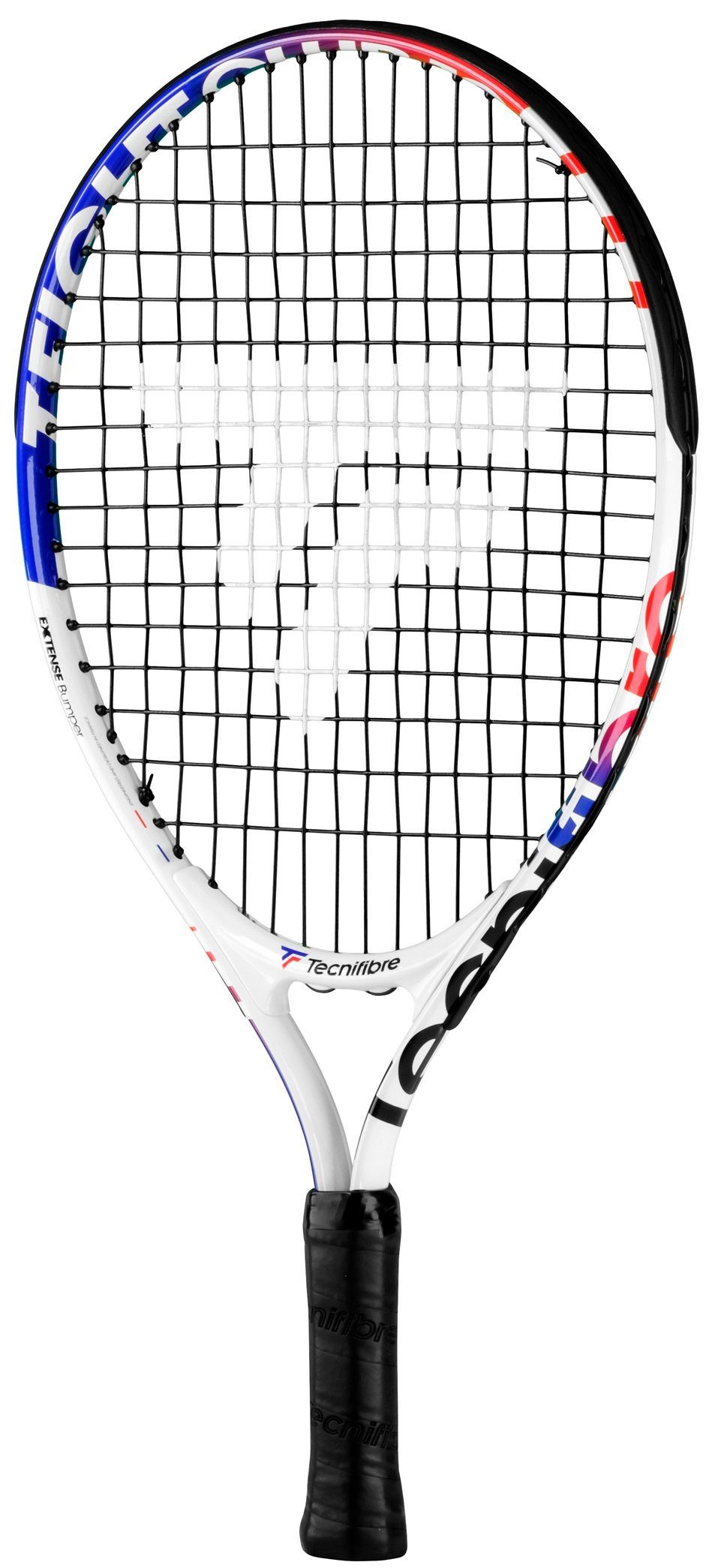 Tecnifibre Tennisschläger T-Fight Club 19in/166g (2-4 Jahre) weiss - besaitet