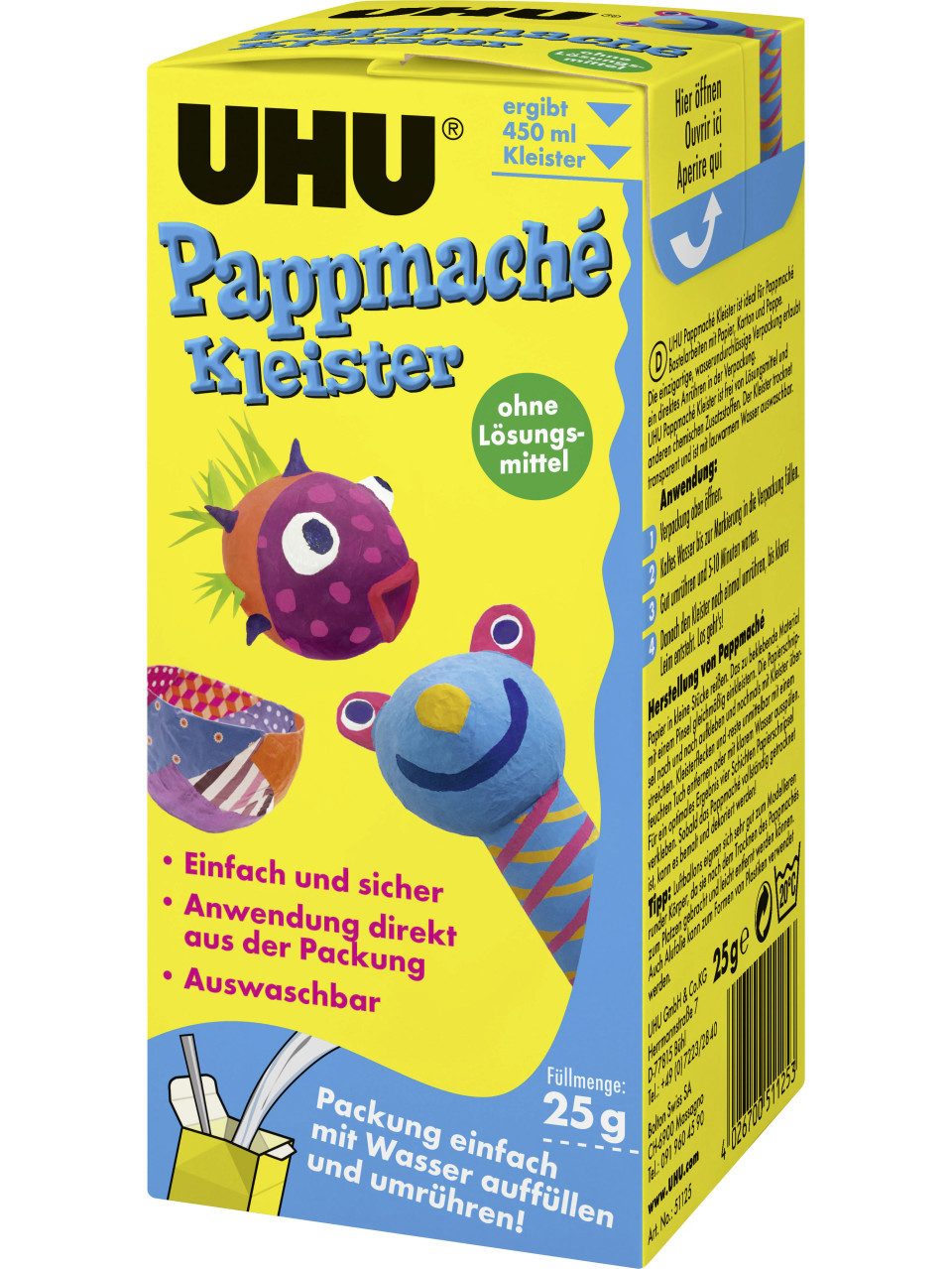 UHU Ремесленный клей UHU Pappmaché Kleister