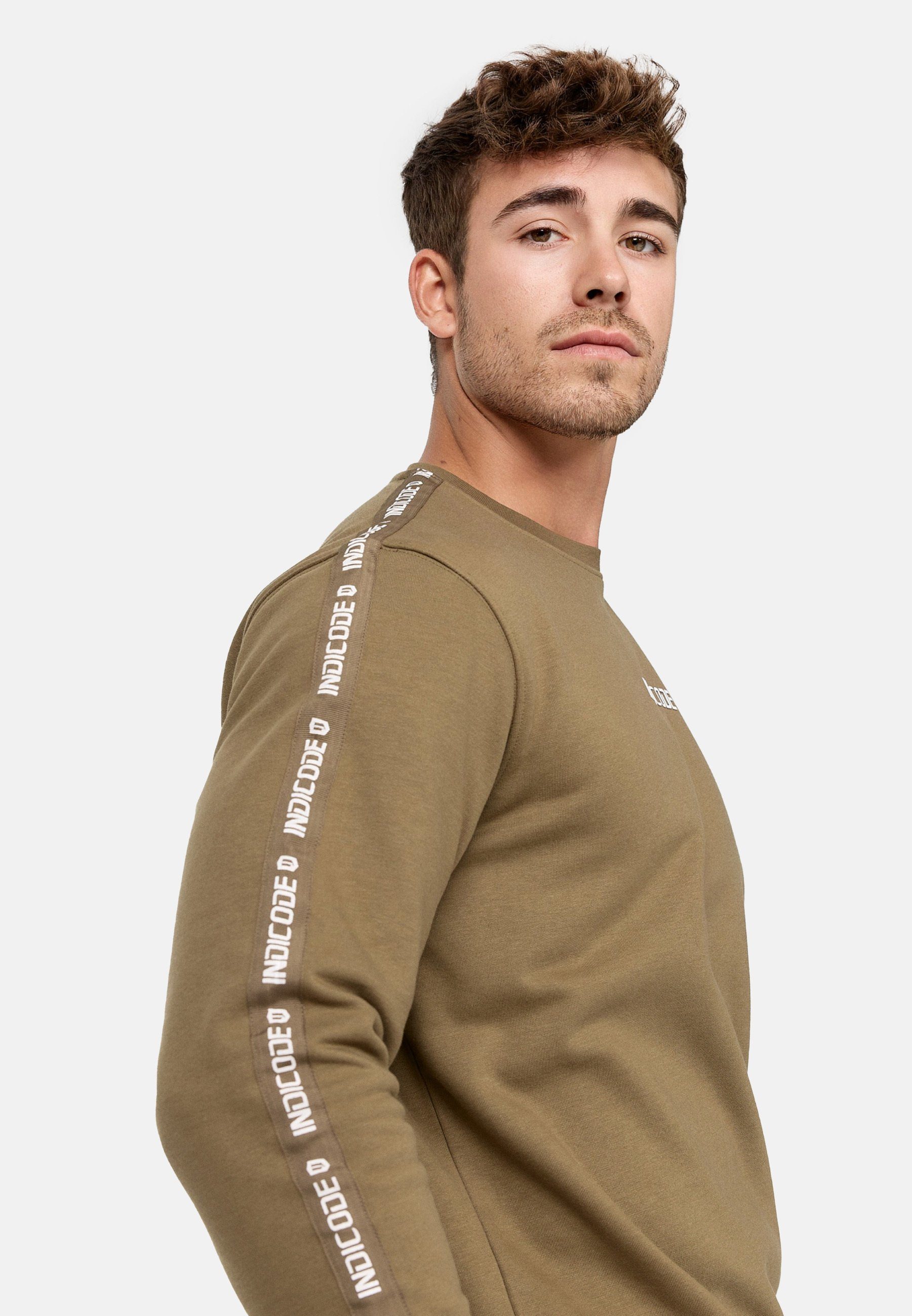 Indicode Sweater Herren INKorbin Sweatshirt Herrenpulli
