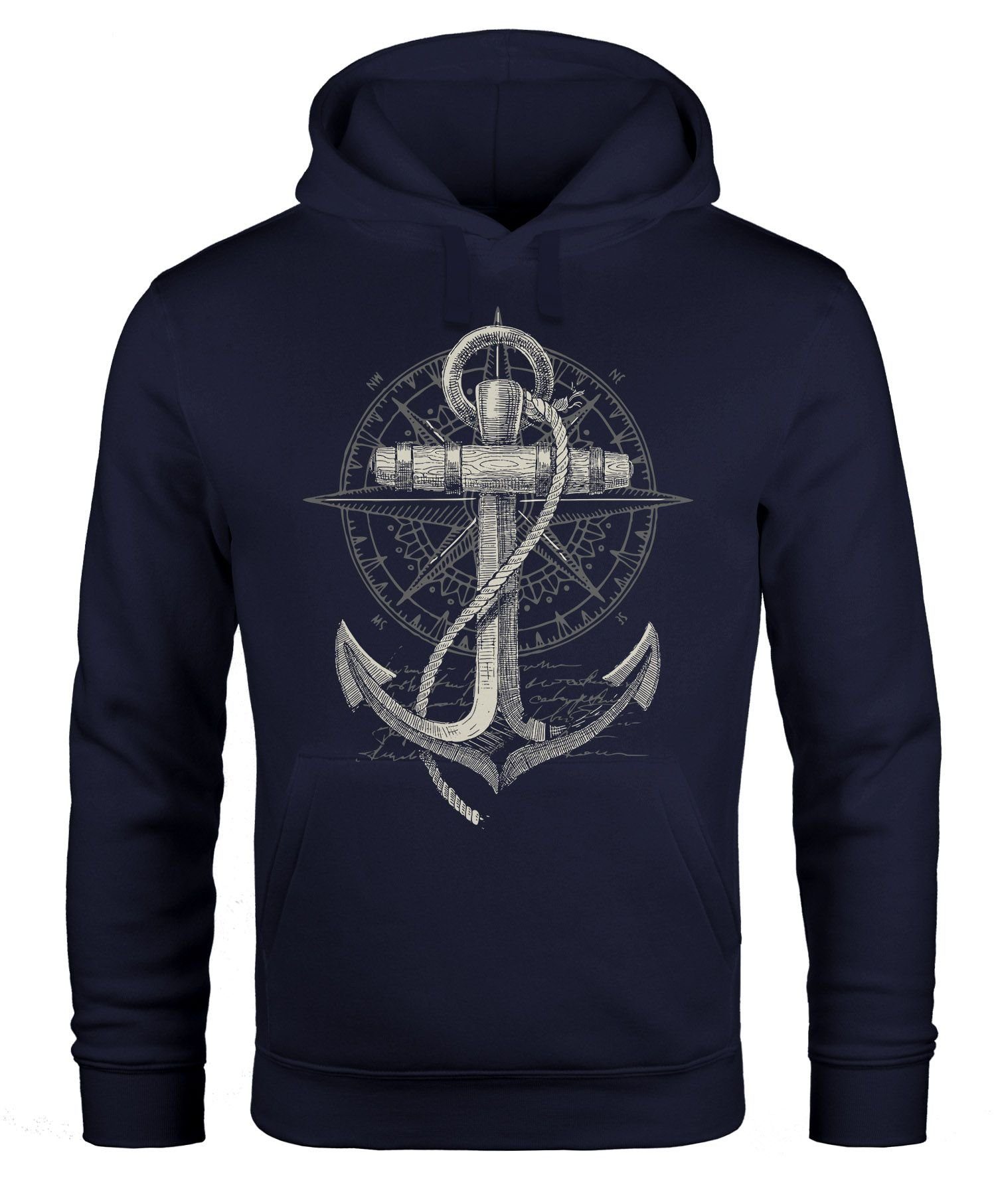 Neverless Hoodie Hoodie Herren Print Aufdruck günstig online kaufen