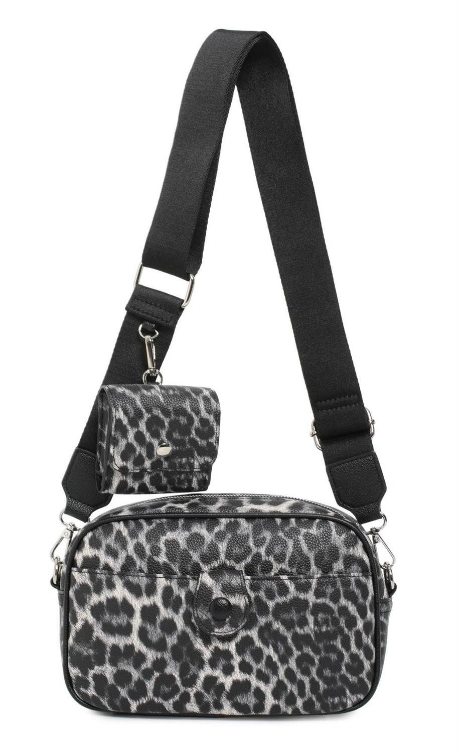 Schultertasche Damen Umhängetasche Brusttasche Cross Over Body Bag Handy Clutch