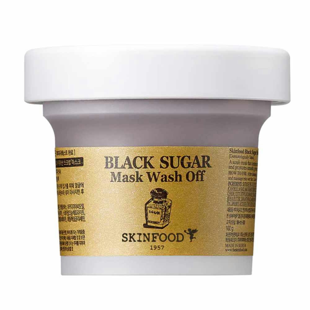 Skinfood Gesichtsmaske SKINFOOD, Black Sugar Mask Wash Off - 120 g
