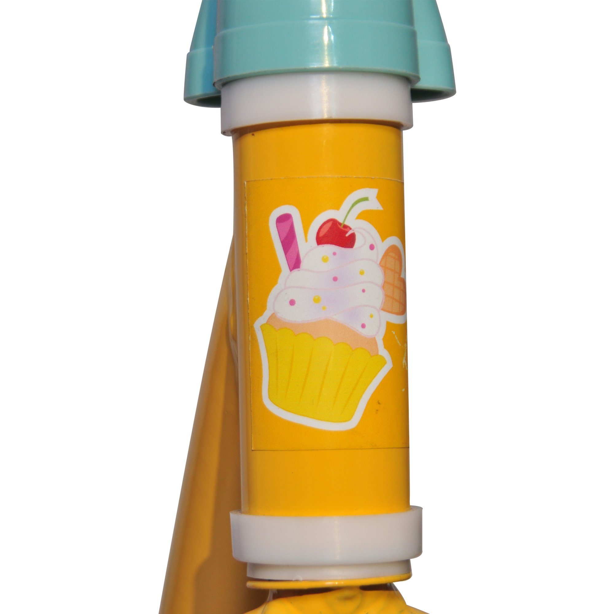 Miniscooter Rosa - Babies Cry Gelb 2 - Reifen Jahre - 6 und - Kinder - Kunststofffelgen -