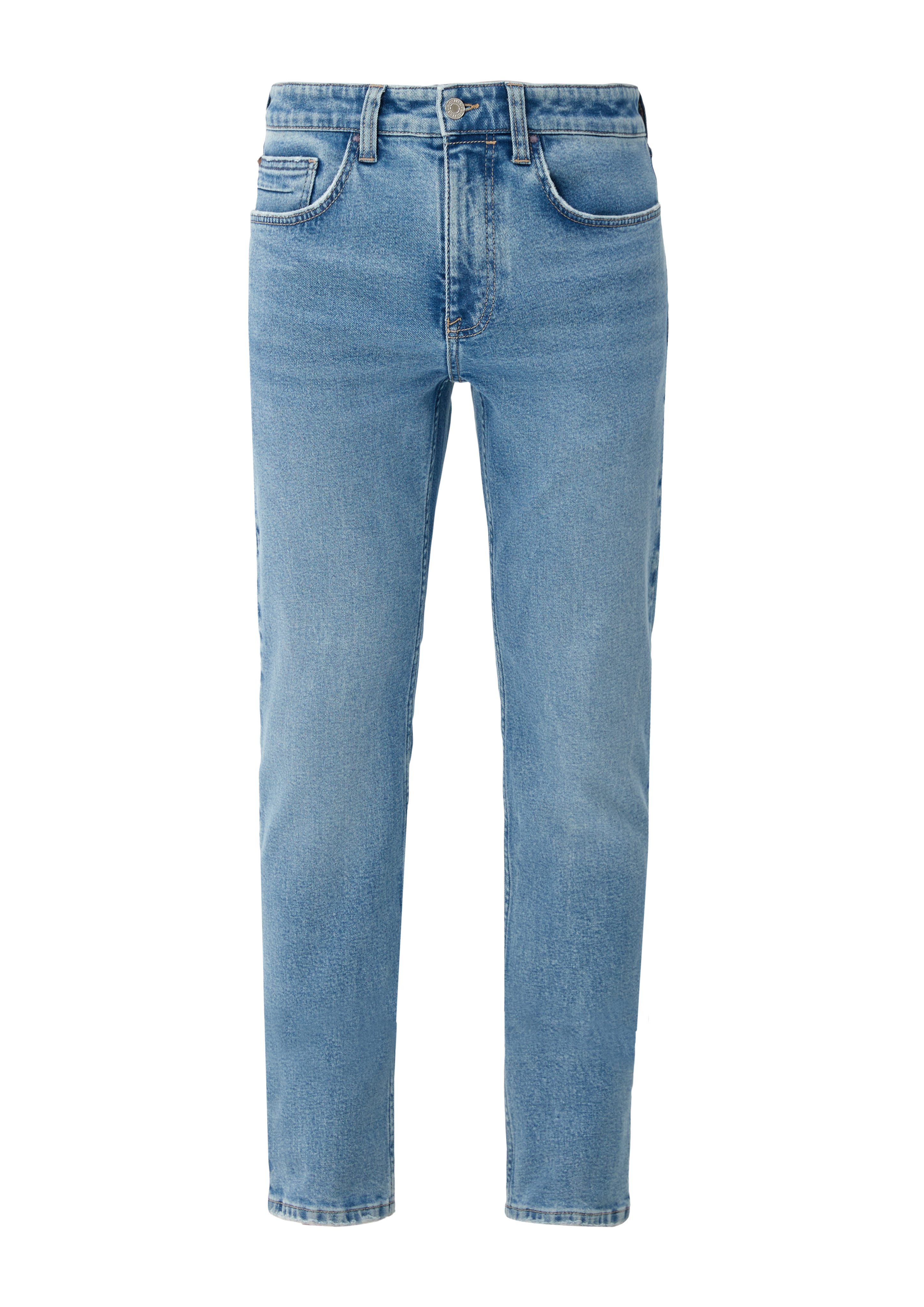 / / hellblau Leg Jeans Fit Rise Mid s.Oliver Nelio Slim Waschung Stoffhose / Slim