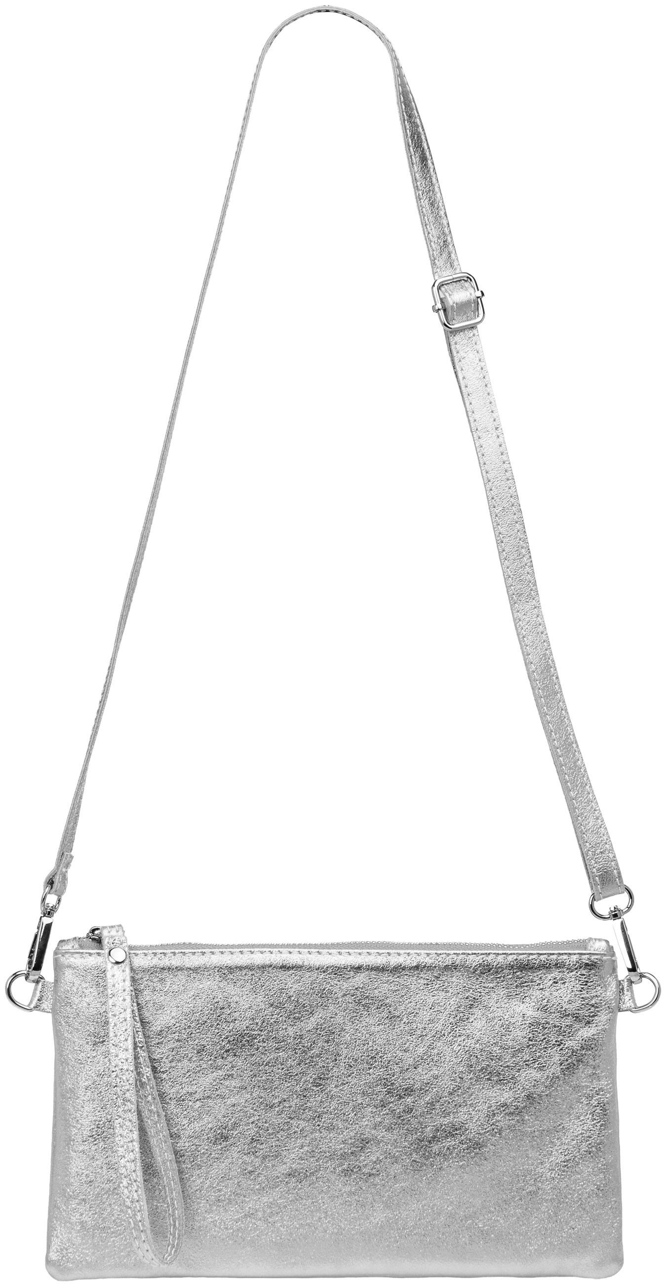 Caspar Clutch Leder Abendtasche Damen Umhängetasche günstig online kaufen