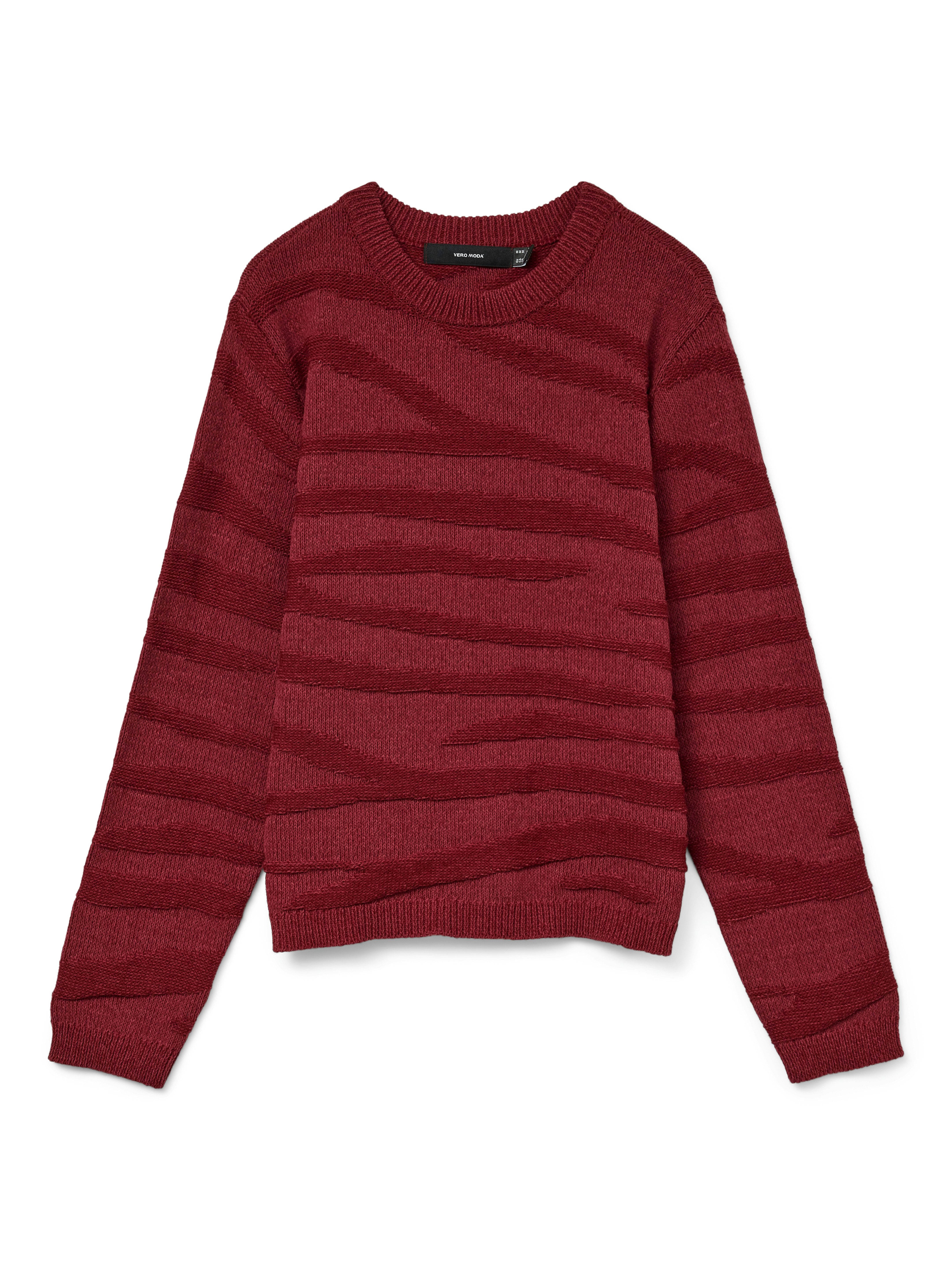Vero Moda Strickpullover VMMALOU LS O-NECK günstig online kaufen