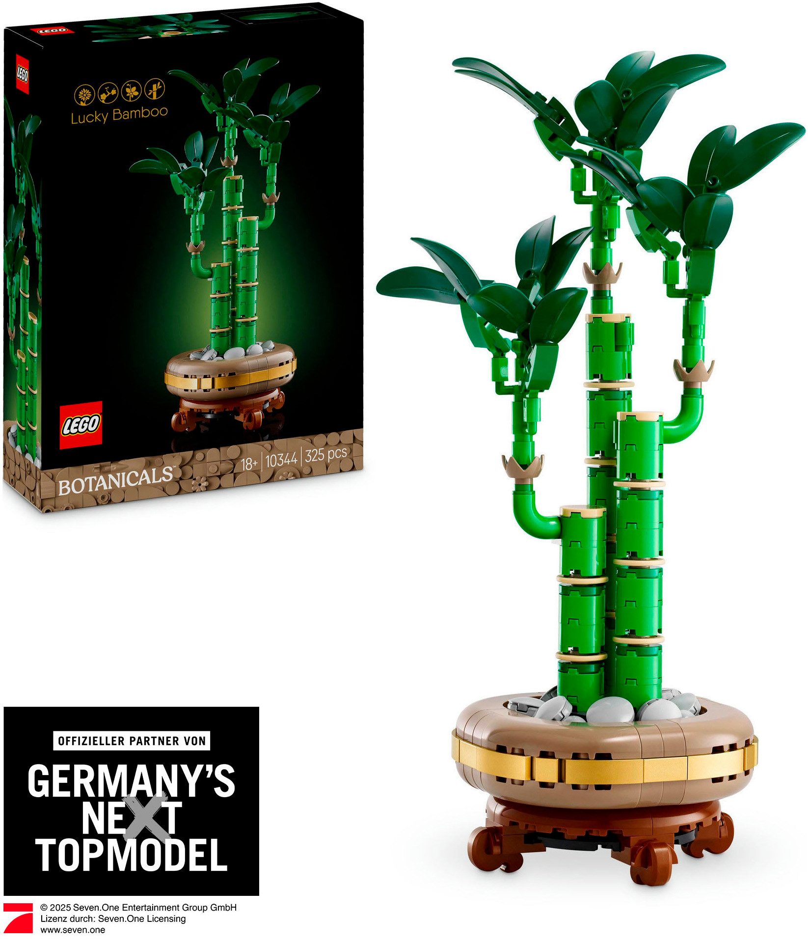 LEGO® Glücks-Bambus (10344), LEGO Botanicals Konstruktionsspielsteine, (325 günstig online kaufen