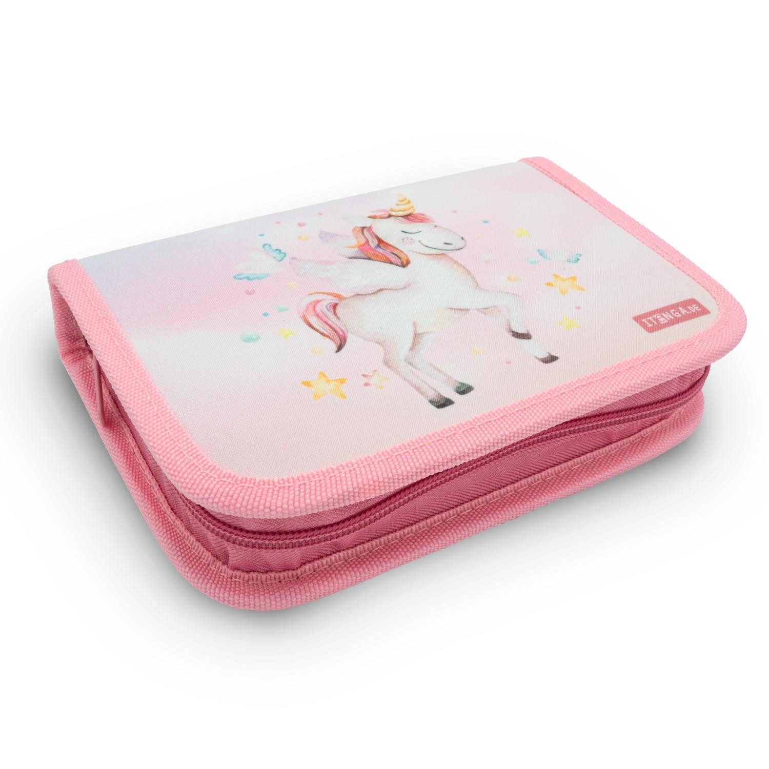 itenga Federmäppchen itenga Schüler-Etui Mäppchen Einhorn günstig online kaufen