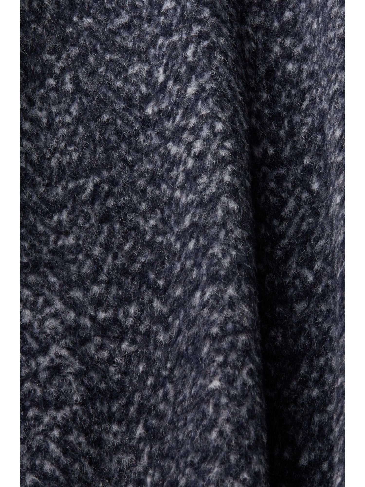 Webstoff Esprit aus Strukturierte Wolljacke Jacke