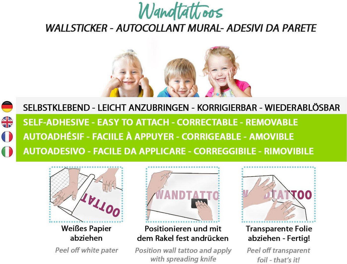 little DECO Wandtattoo »Little Deco Wandtattoo Sei wild & Fuchs mit Luftballon«-kaufen