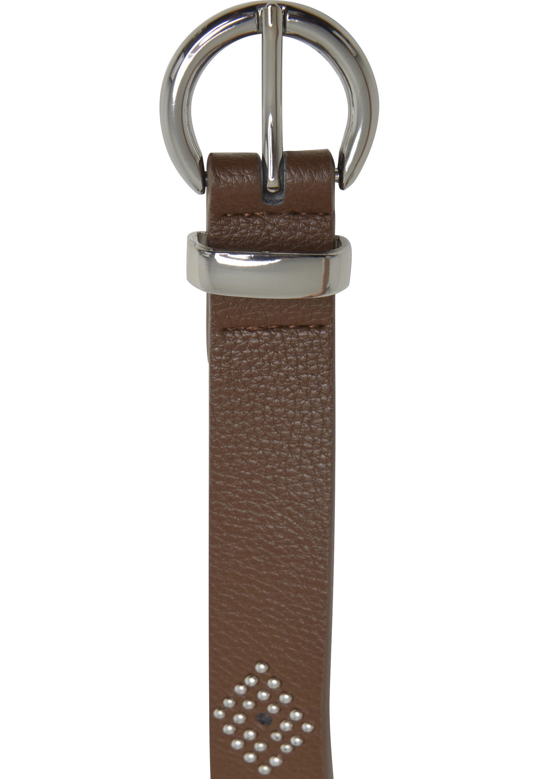 URBAN CLASSICS Synthetikgürtel Urban Classics Ladies Rivet Belt – Bild 2 von 3