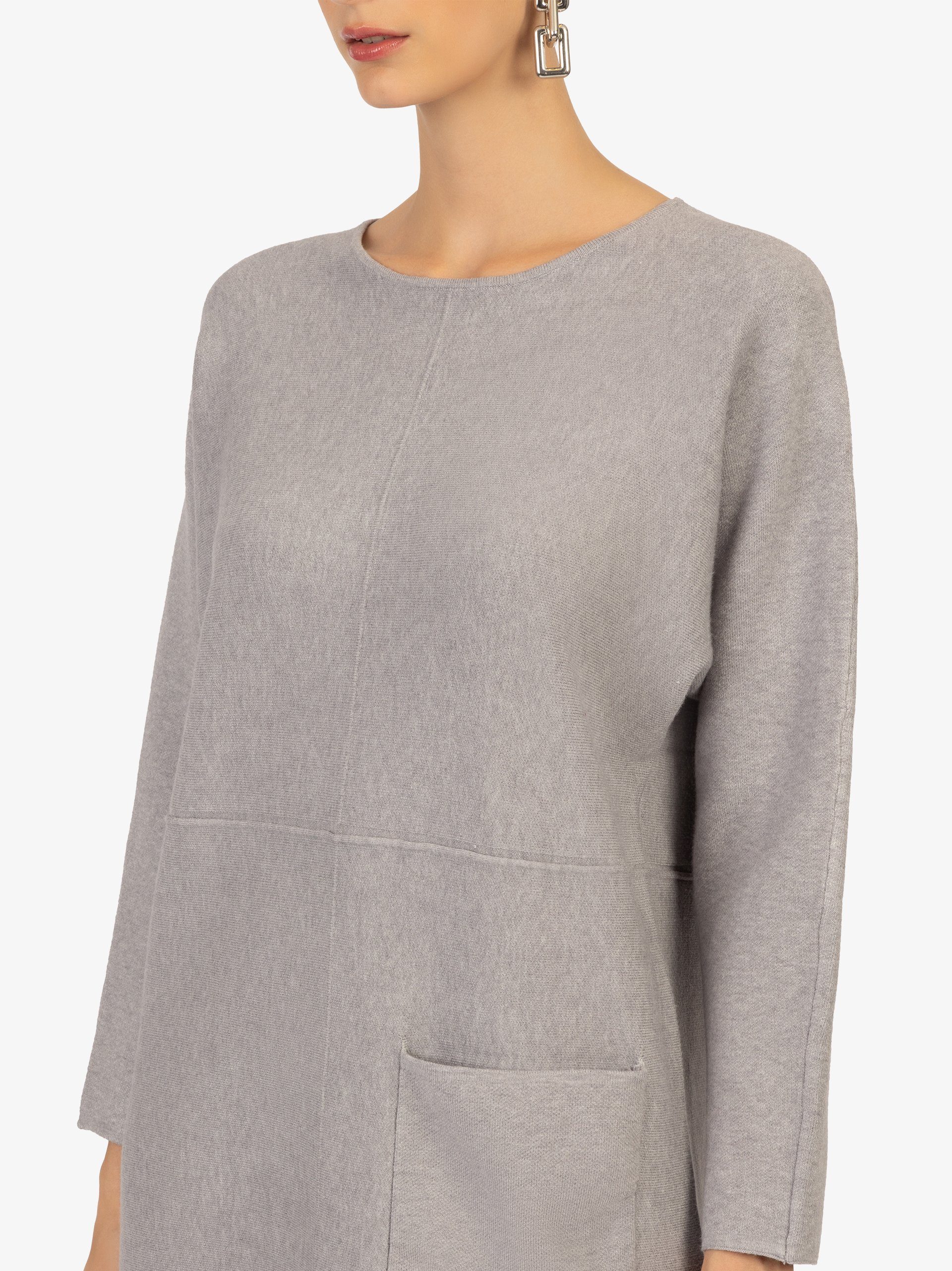 Kraimod Strickkleid Kraimod Midikleid mit Gerade saum