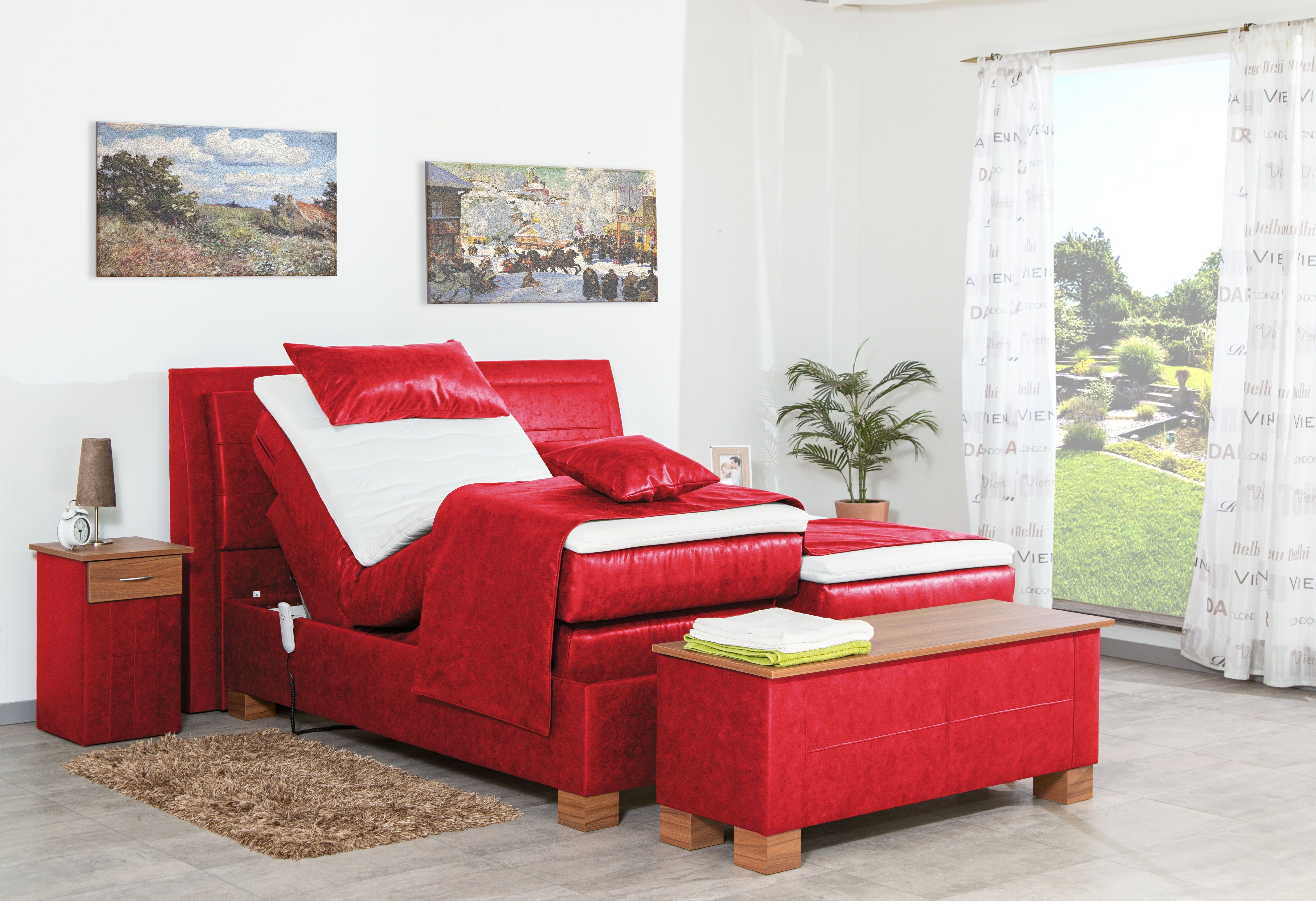 Meisterbetten Boxspringbett Like (mit Motor, 7-Zonen günstig online kaufen