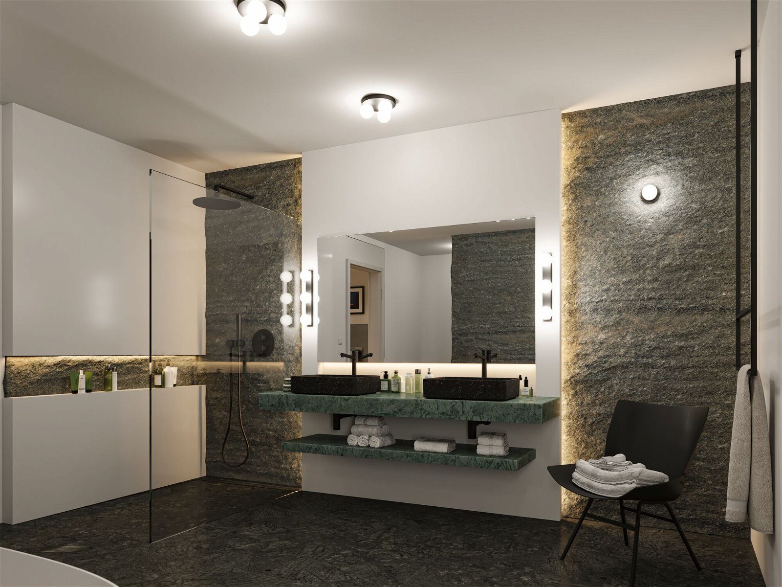 Paulmann Wandleuchte Selection Bathroom Gove IP44 günstig online kaufen