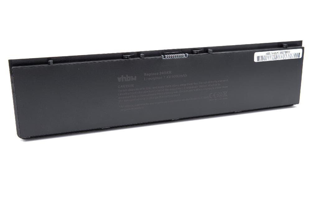 vhbw Ersatz für Dell 34GKR, 451-BBFS, 451-BBFT, 451-BBFV, 451-BBFY, G0G2M, Laptop-Akku 5000 mAh