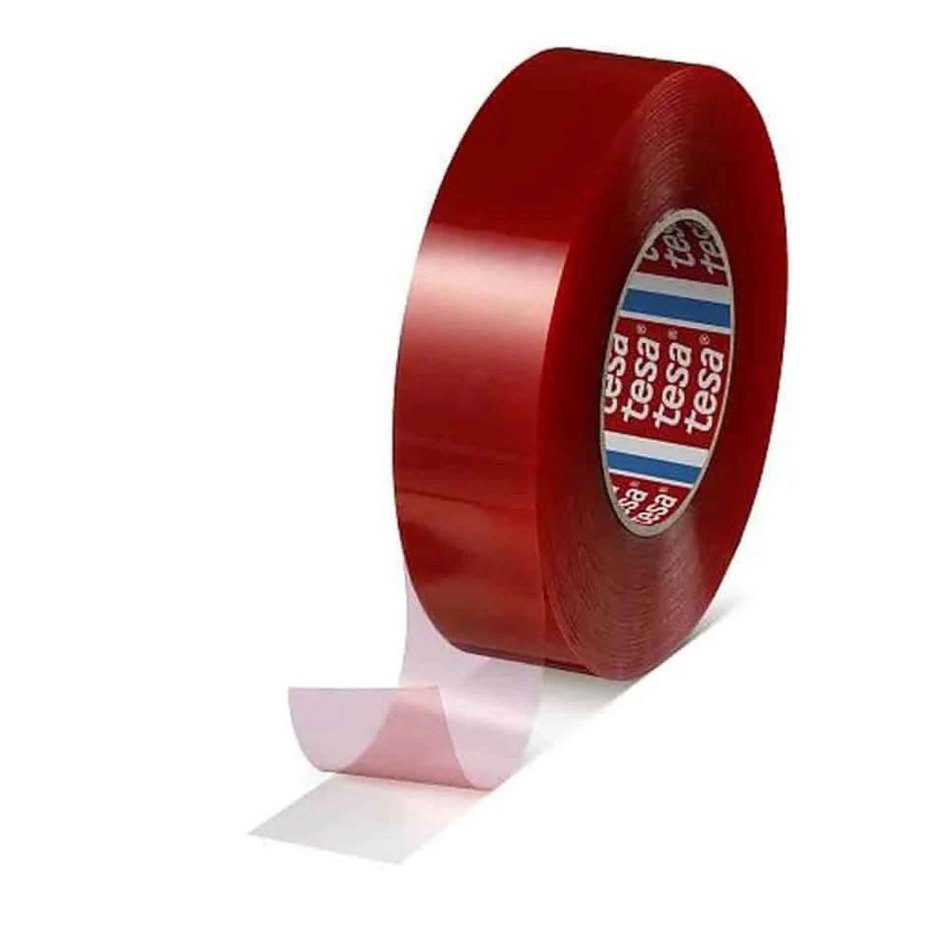 tesa Klebeband Doppelseitiges Klebeband Transparent 19mm x 50m, Montageband
