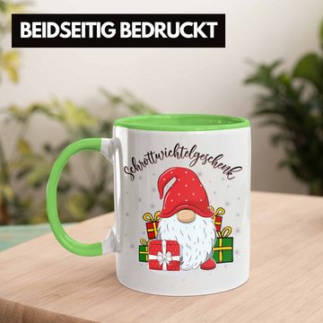 Trendation Tasse Schrott-Wichtelgeschenk für Frauen Kollegen Geschenk Wichteln Weihnach