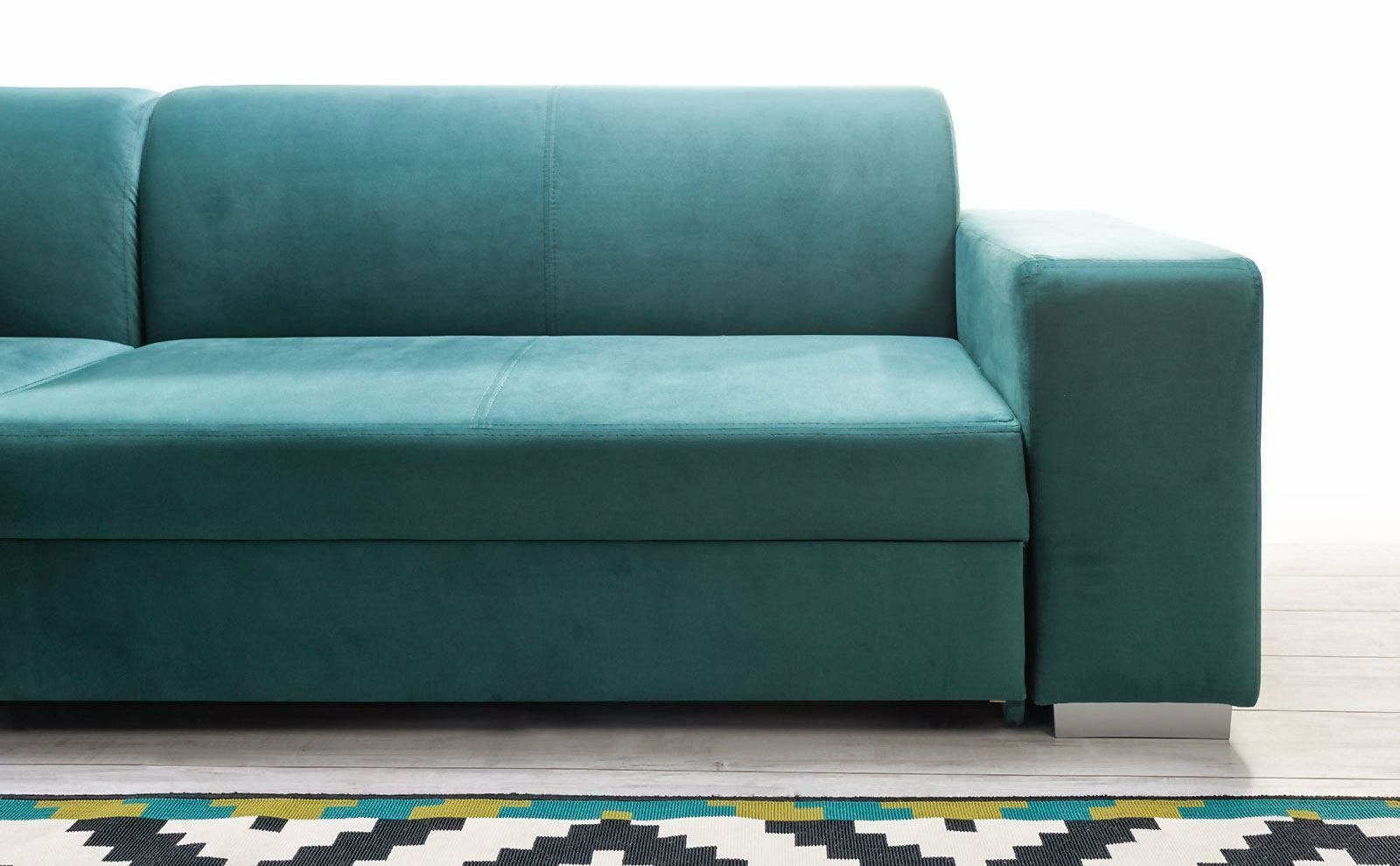 Made Stilvoll, Modernes Couch Luxus in Ecksofa JVmoebel Europe Schlafsofa Türkis Design Ecksofa