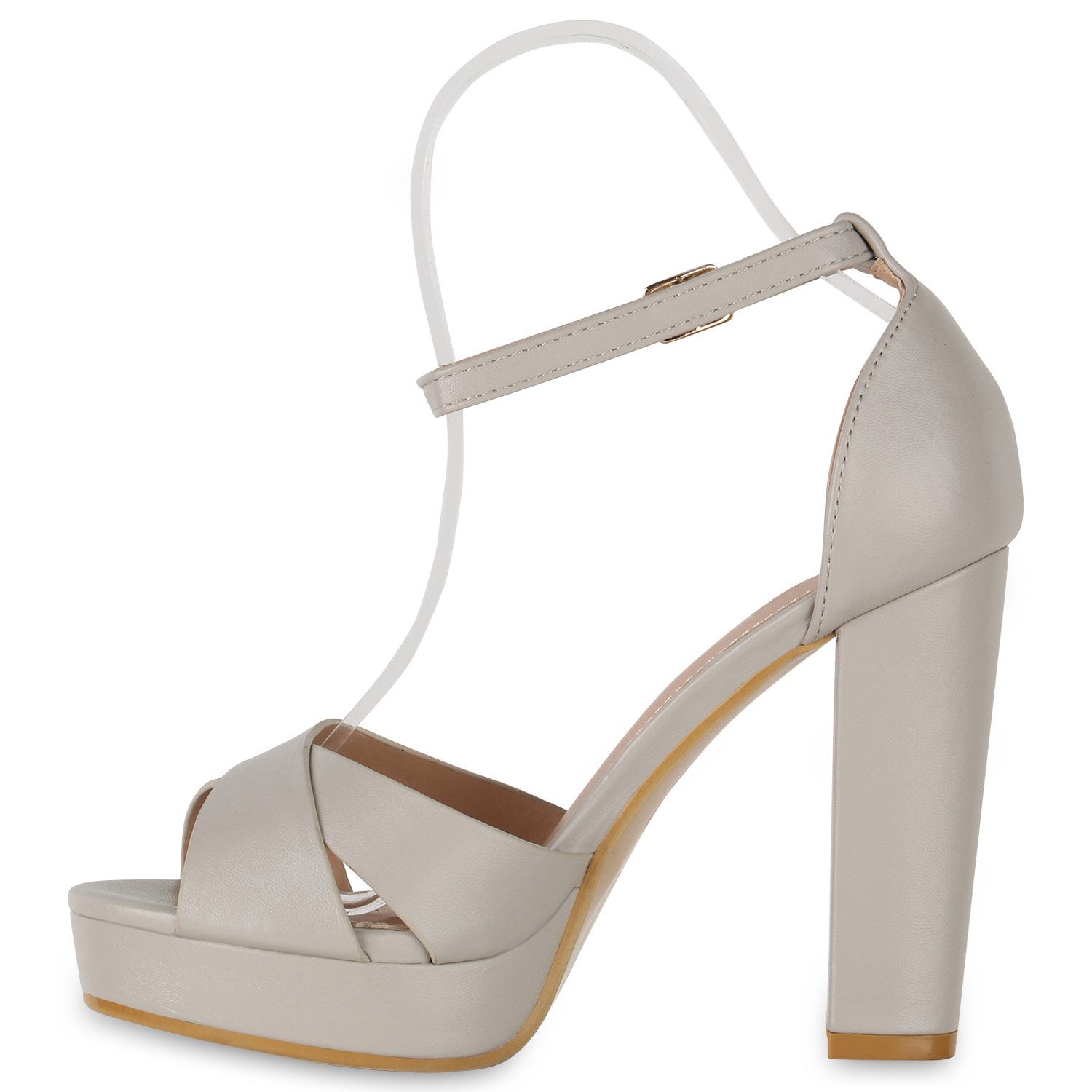 VAN HILL 830742 Plateausandaletten Bequeme Schuhe günstig online kaufen