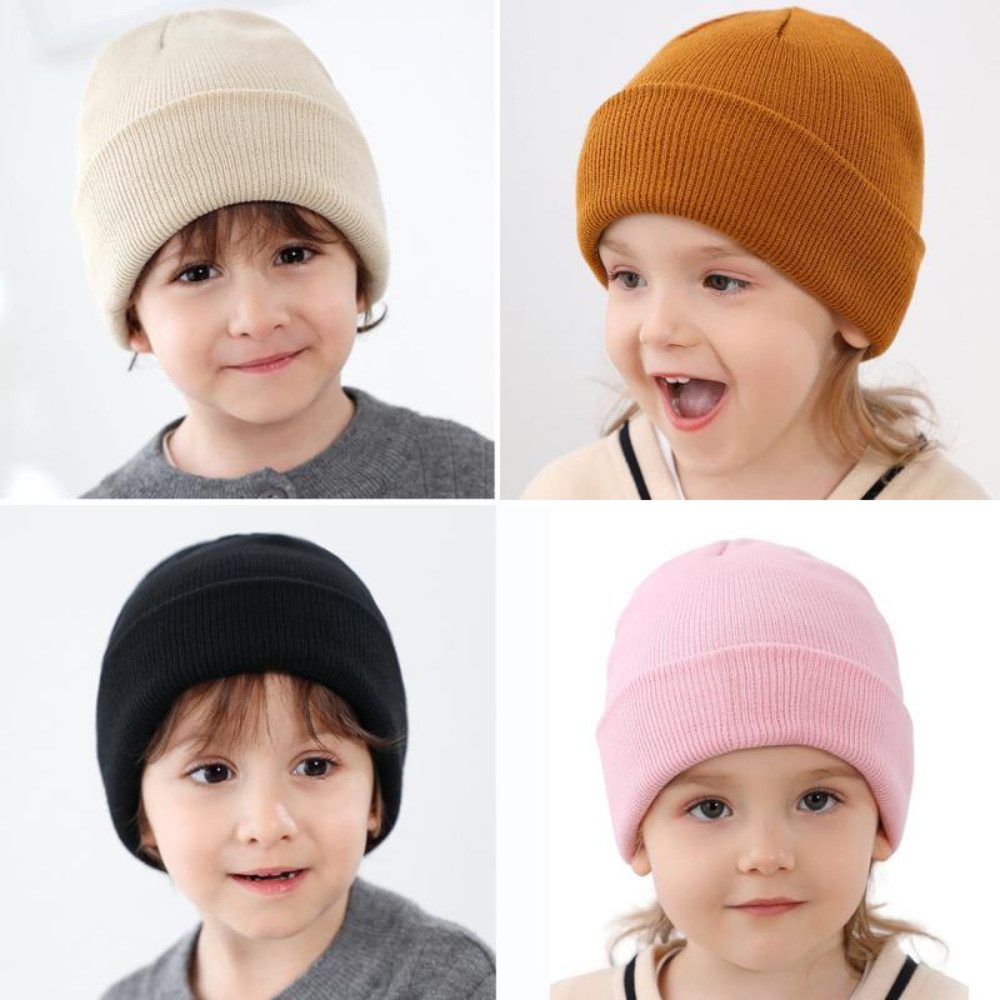 Blusmart Filzhut Kinder Mütze Hüte Handschuhe gesetzt (Kinder Wintermütze, Strickmütze baby warme Mütze) Kratzfäustlinge, für Baby-Jungen, Mädchen