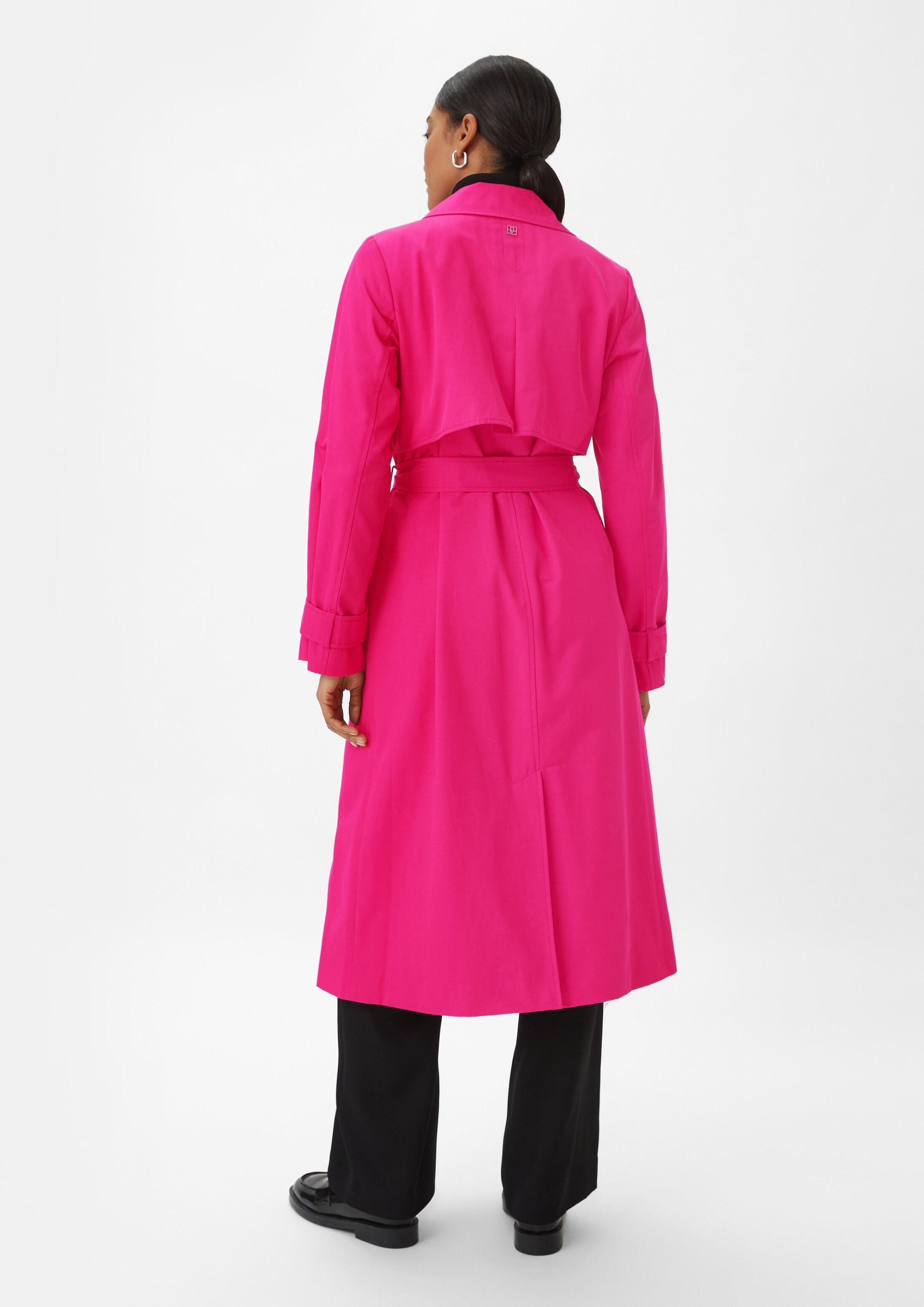 comma Trenchcoat Outdoor-Mantel Trenchcoat mit Bindegürtel