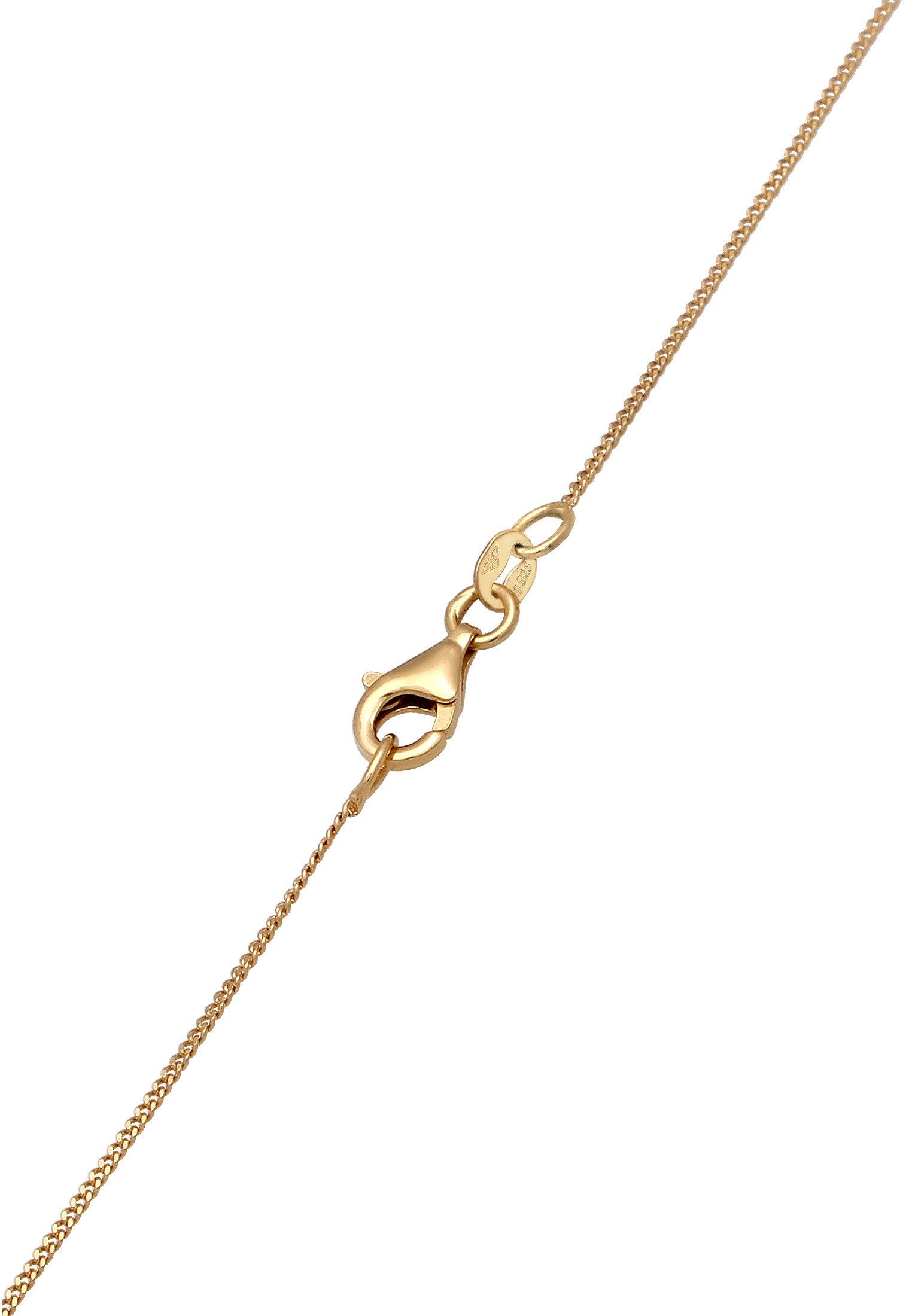 Elli Kette mit Anhänger Y-Kette Weiß 925 Sterling Silber, mit Kristallen von Swarovski®