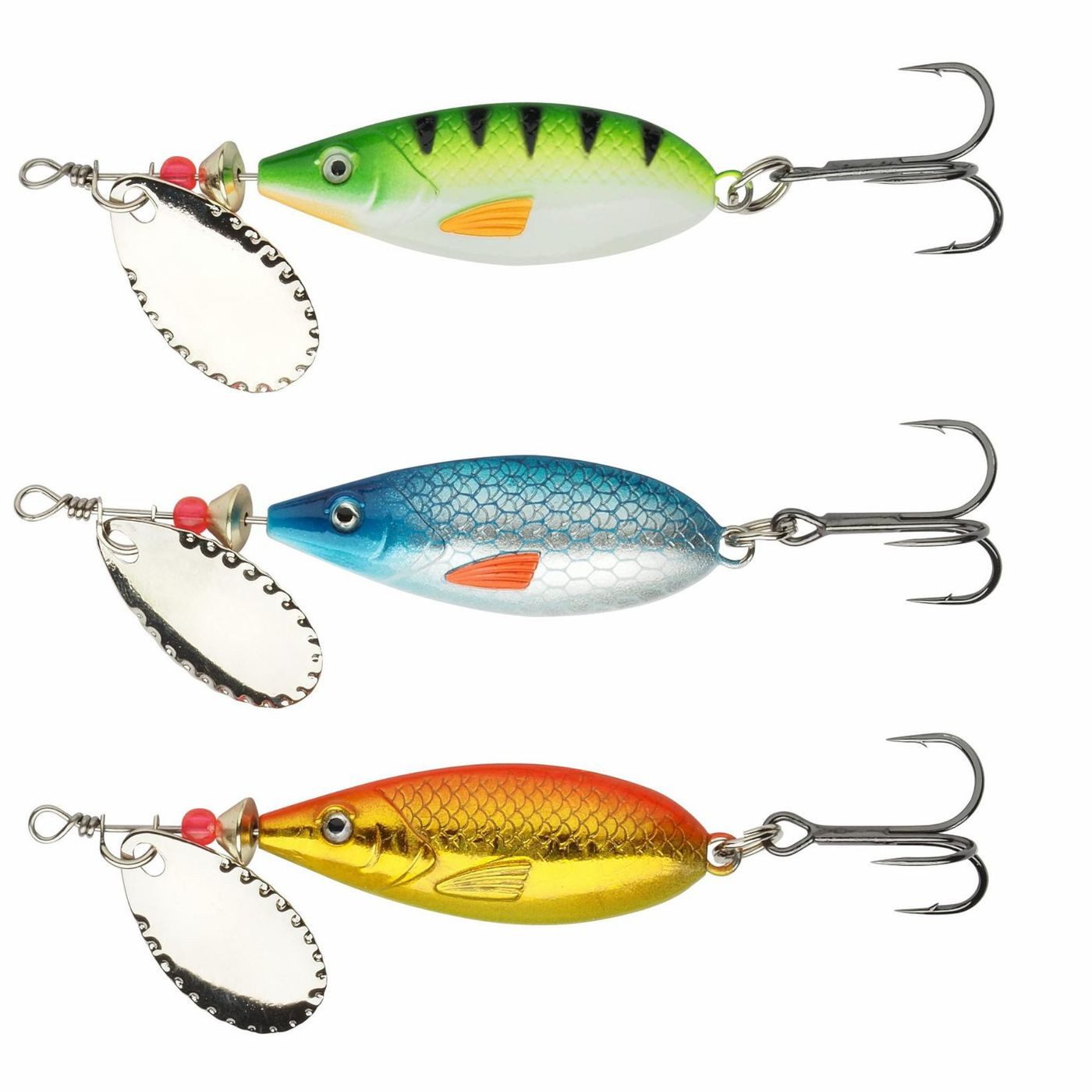 Abu Garcia Kunstköder Abu Garcia Droppen Maxi 3-Pack - 3 Spinner im Set