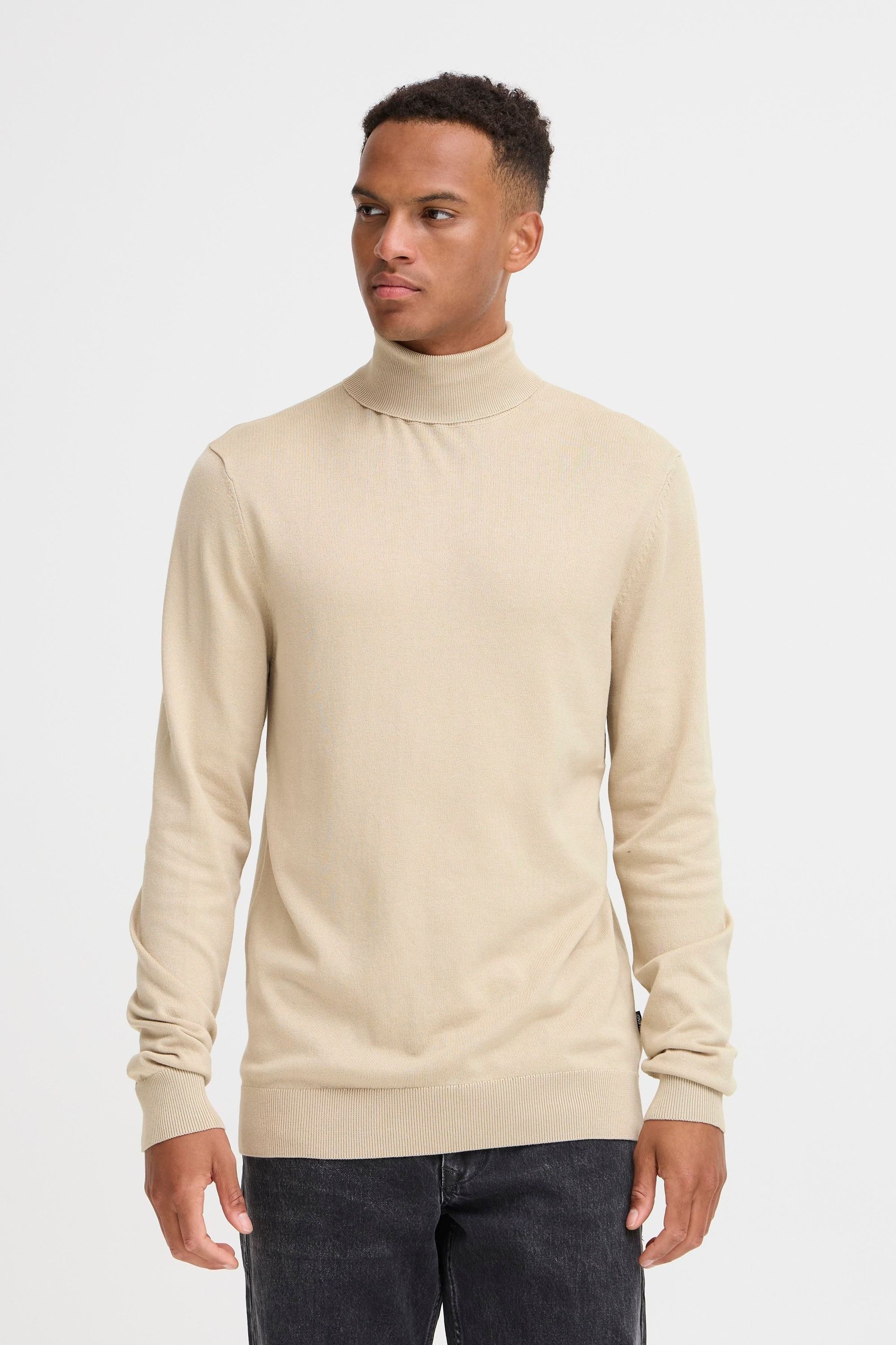 Blend Rollkragenpullover BHDAN Stilvoller Strickpullover mit Rollkragen günstig online kaufen