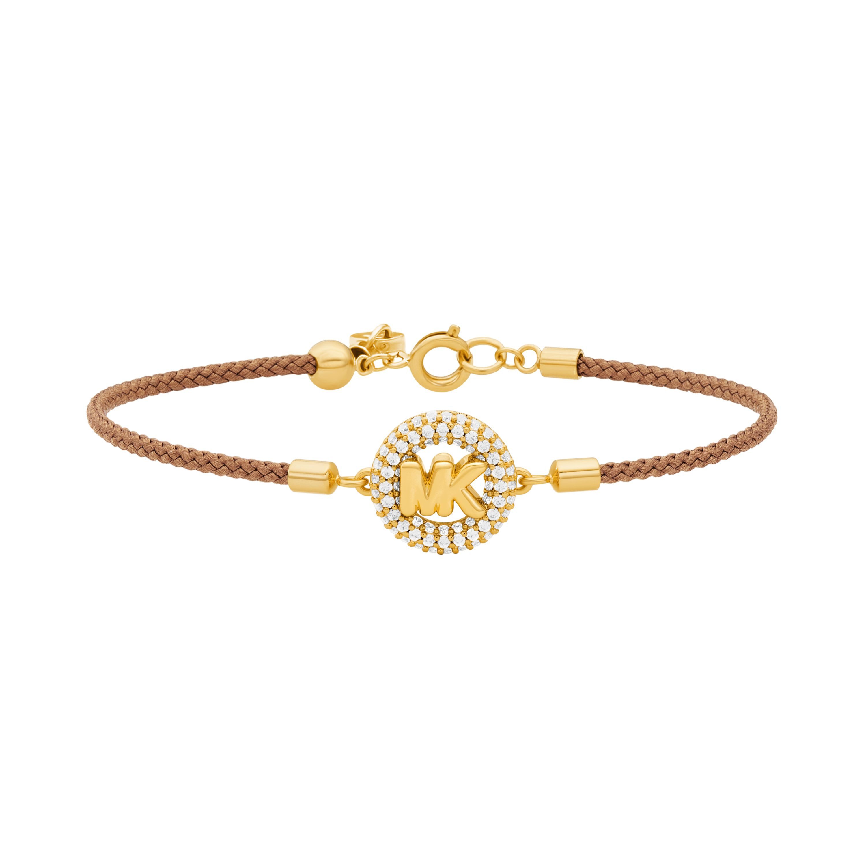 MICHAEL KORS Armband Schmuck Geschenk Metall Kordel Nylon Armschmuck Premium, mit Zirkonia (synth)