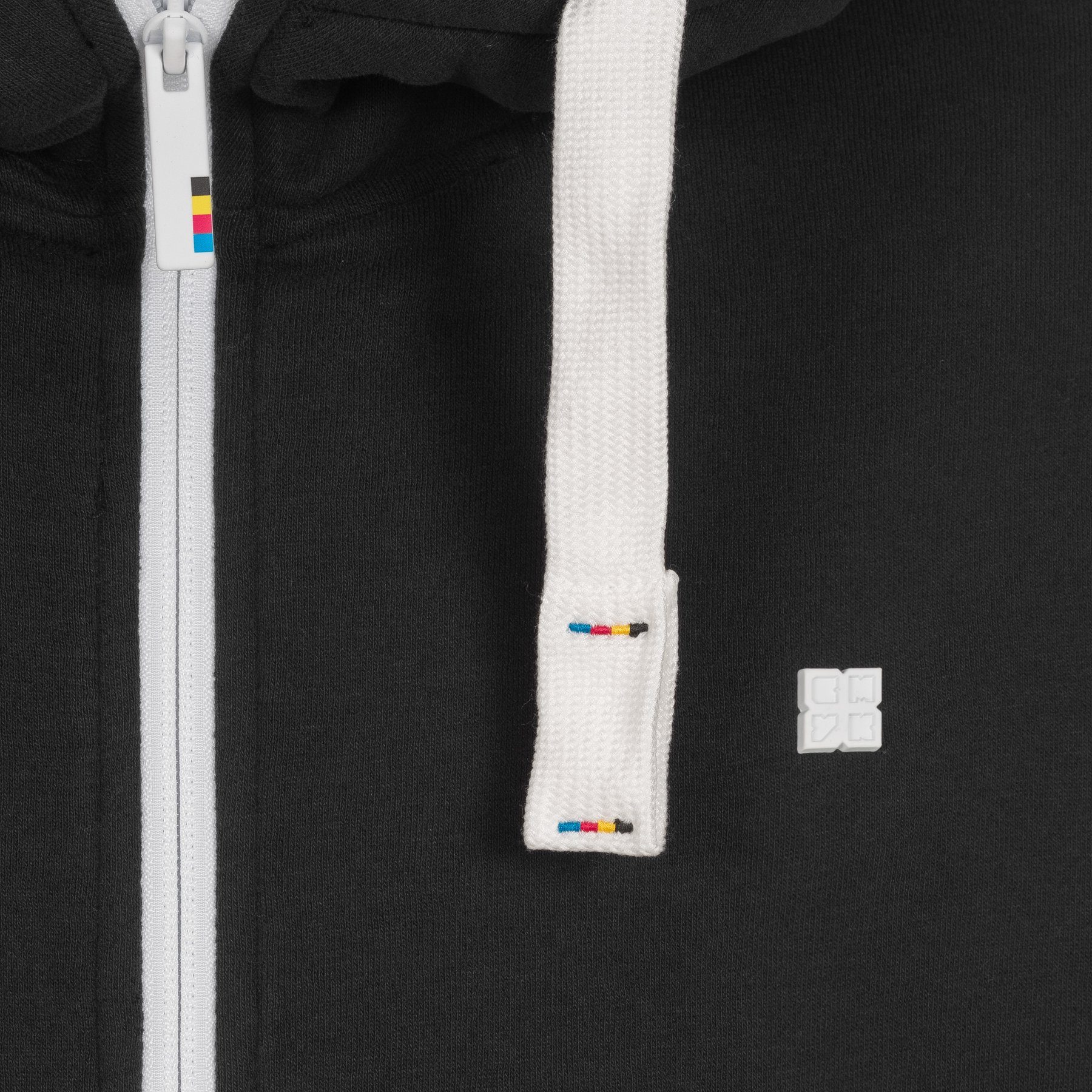 DEPROC Active Kapuzensweatshirt FinnCMYK II MEN weiche Fleecejacke mit Kängurutasche