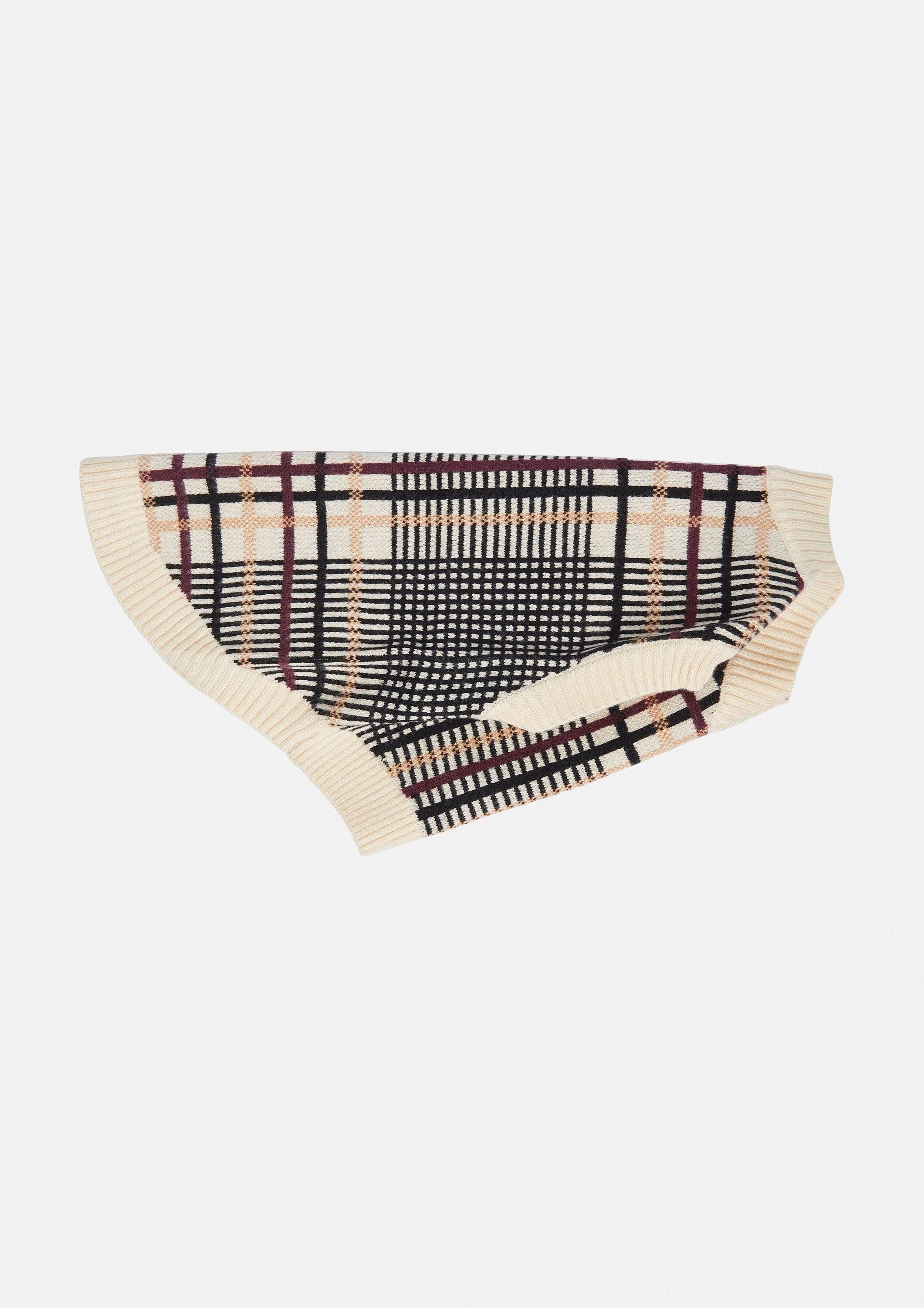 comma Hundepullover Accessories, Karierter Hunde-Pullover
