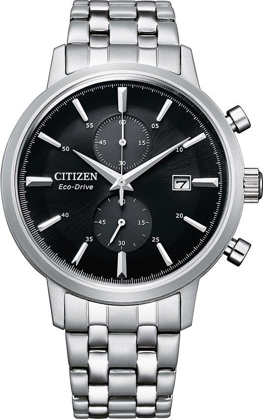 Citizen Chronograph CA7060-88E, Armbanduhr, Herrenuhr, Solar, Stoppfunktion