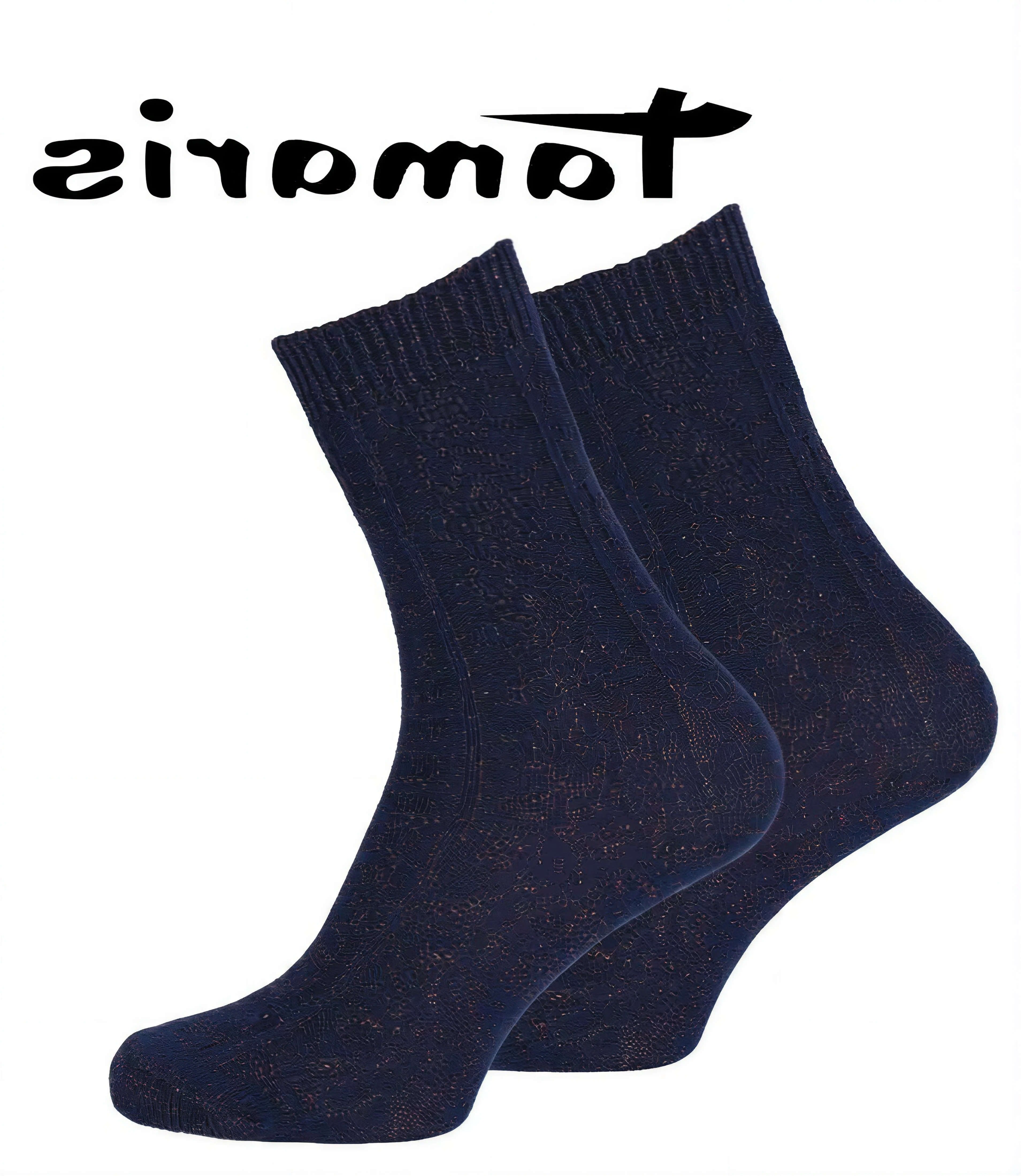 Tamaris Basicsocken Damen Zopfdesign aus Glitzergarn (Packung, 1-Paar, 1 Paar) aus hautfreundlicher Baumwolle