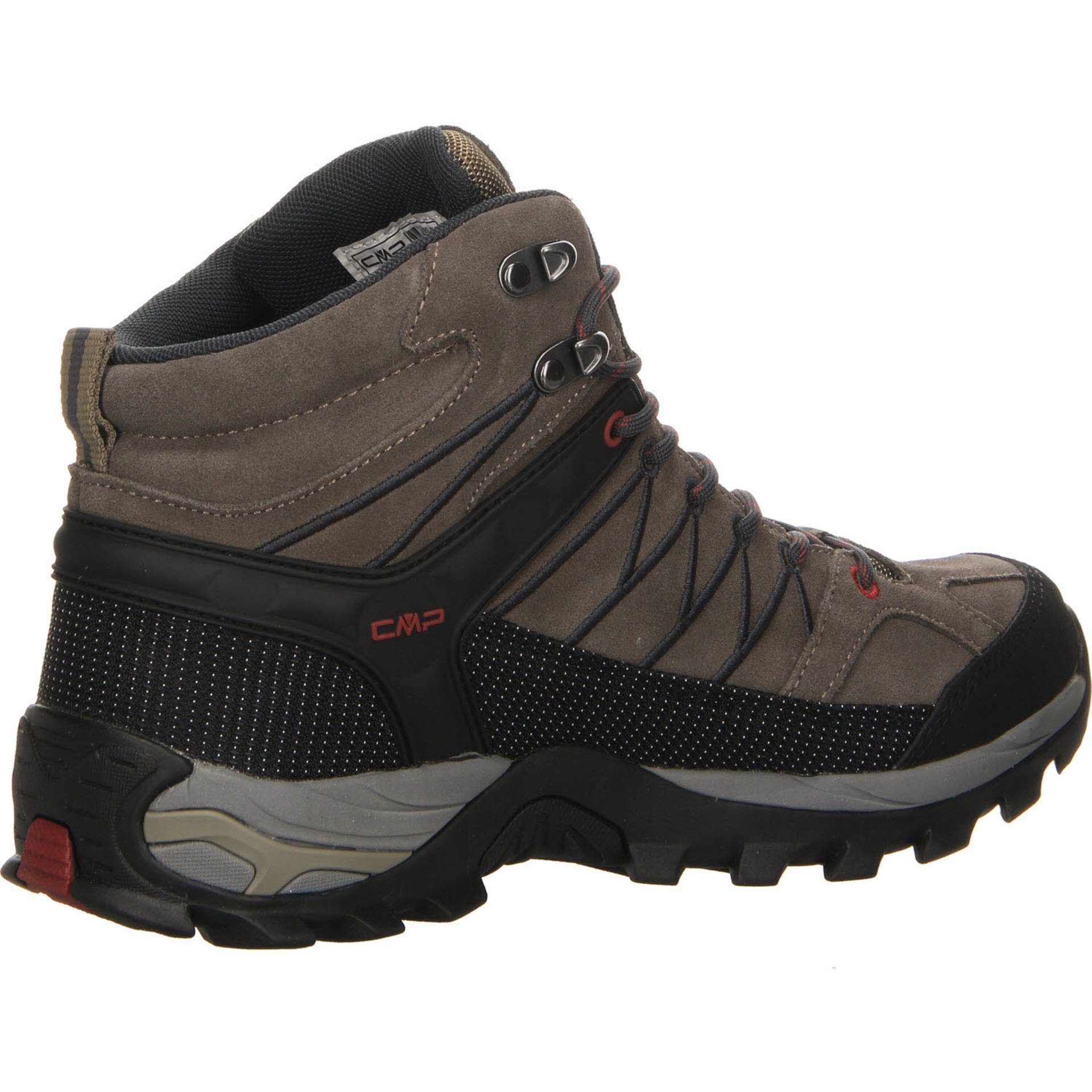 Grau) (Torba Mid Rigel Schuhe Herren Lederkombination Trekking Outdoor CAMPAGNOLO Wandern Outdoorschuh Braun CMP (03201593)