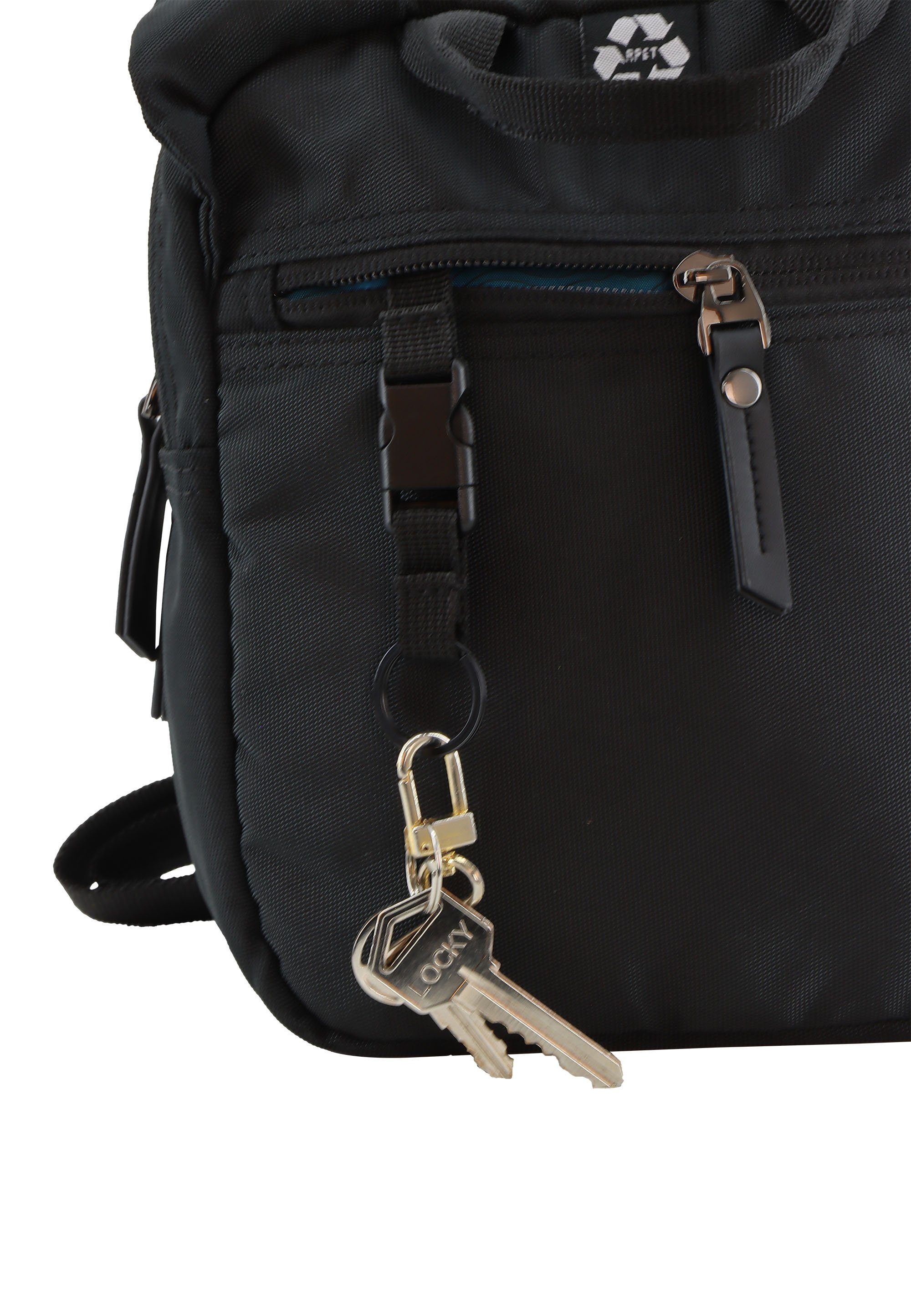Discovery Schultertasche Icon, Hergestellt aus dem rPet Polyester-Material