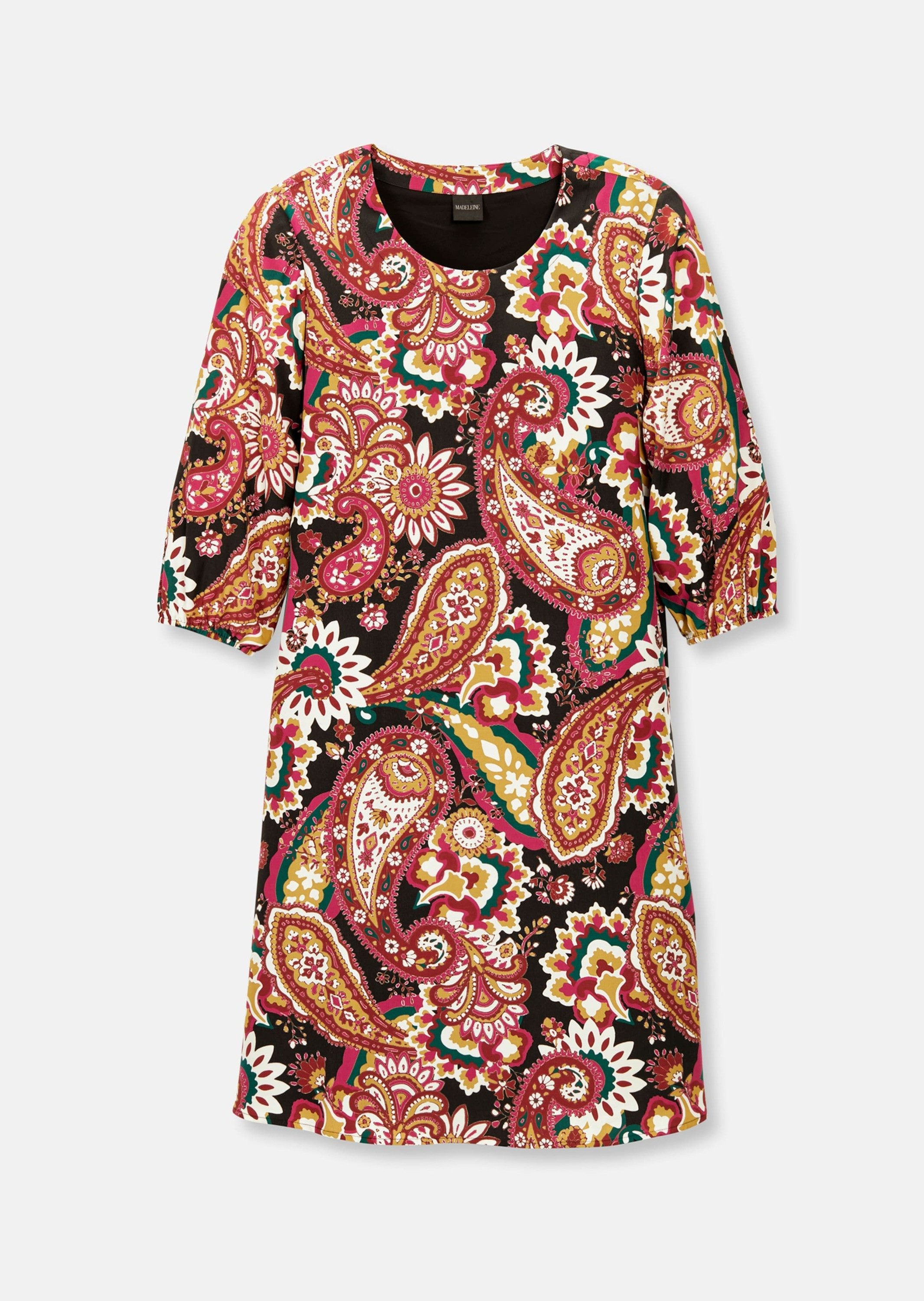 Midikleid Kleid mit Paisleymuster