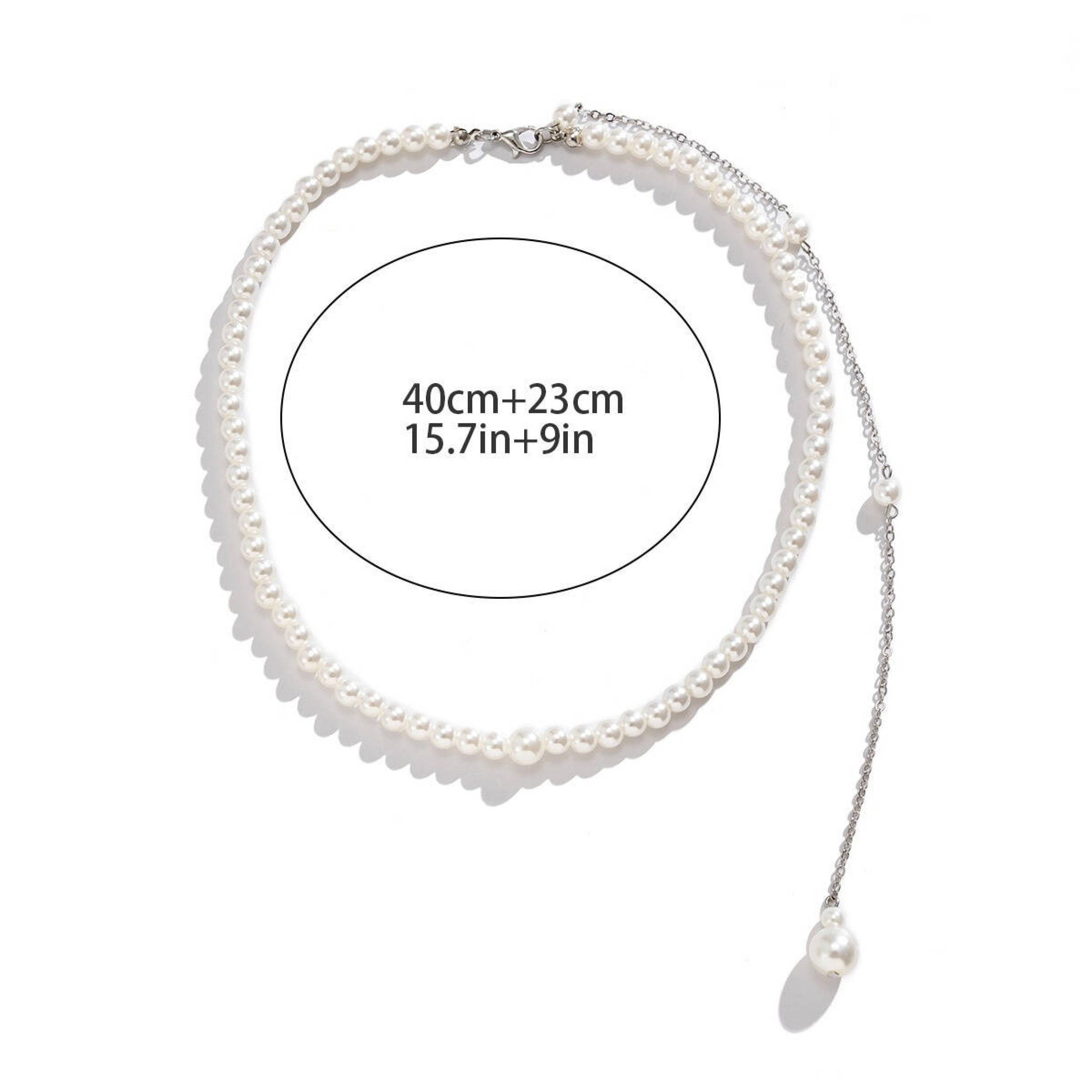 YRIIOMO Charm-Kette Elegante Halskette mit geometrischem günstig online kaufen