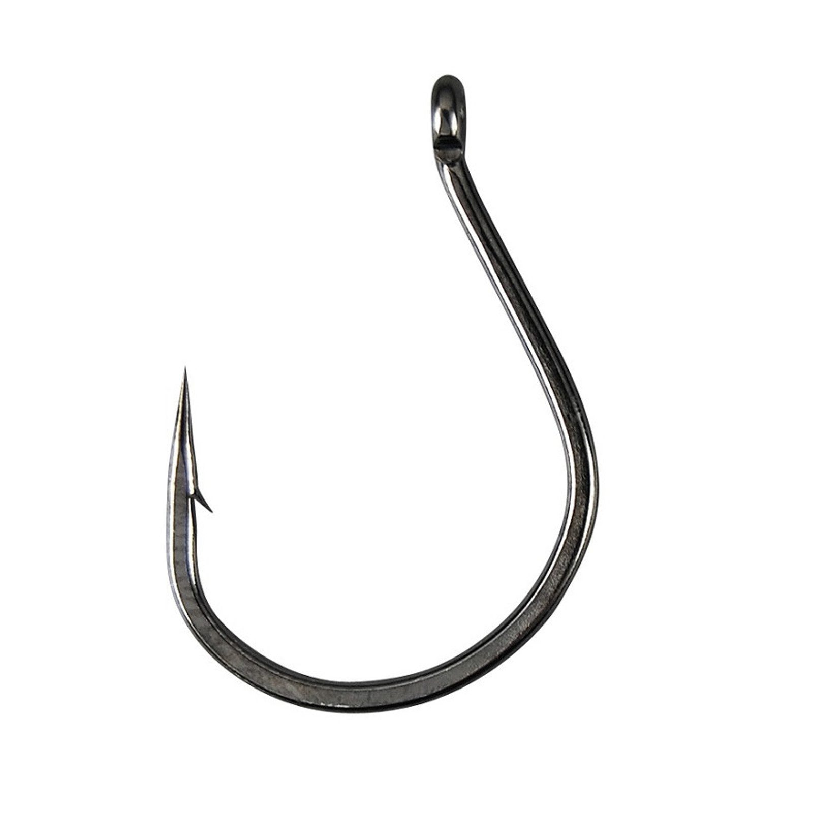 Gamakatsu Wurmhaken, Gamakatsu Worm 318 Wacky Hooks Black # 2/0 Wurmhaken