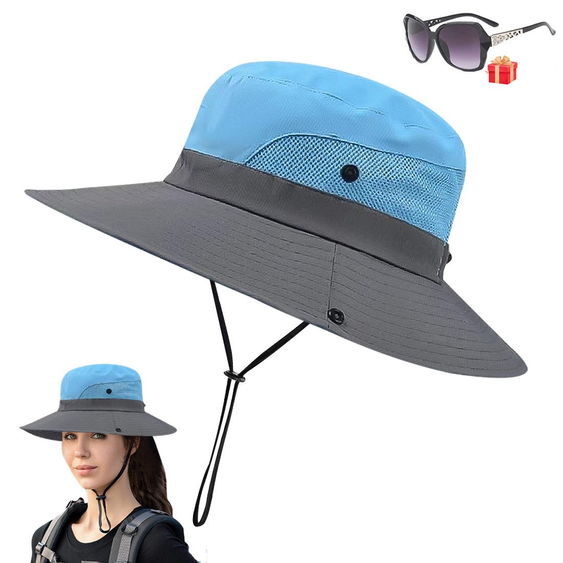 ZEUOPQ Sonnenhut Sonnenhut Faltbarer Sonnenhut UV günstig online kaufen