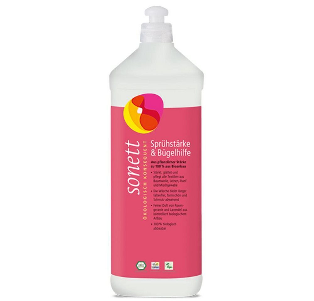 Sonett Bügelspray Sprühstärke & Bügelhilfe 1L