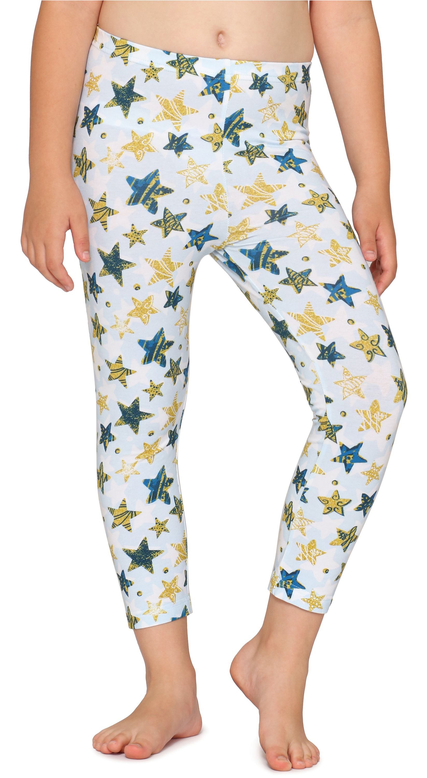 Leggings Mädchen 3/4 Capri Leggings MS10-405