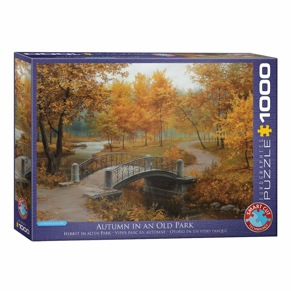 EUROGRAPHICS Puzzle Herbst im alten Park von Eugene Lushpin, 1000 Puzzleteile