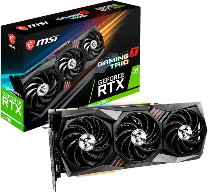MSI GeForce RTX 3090 GAMING X TRIO 24G Grafikkarte (GDDR6X) online kaufen |  OTTO