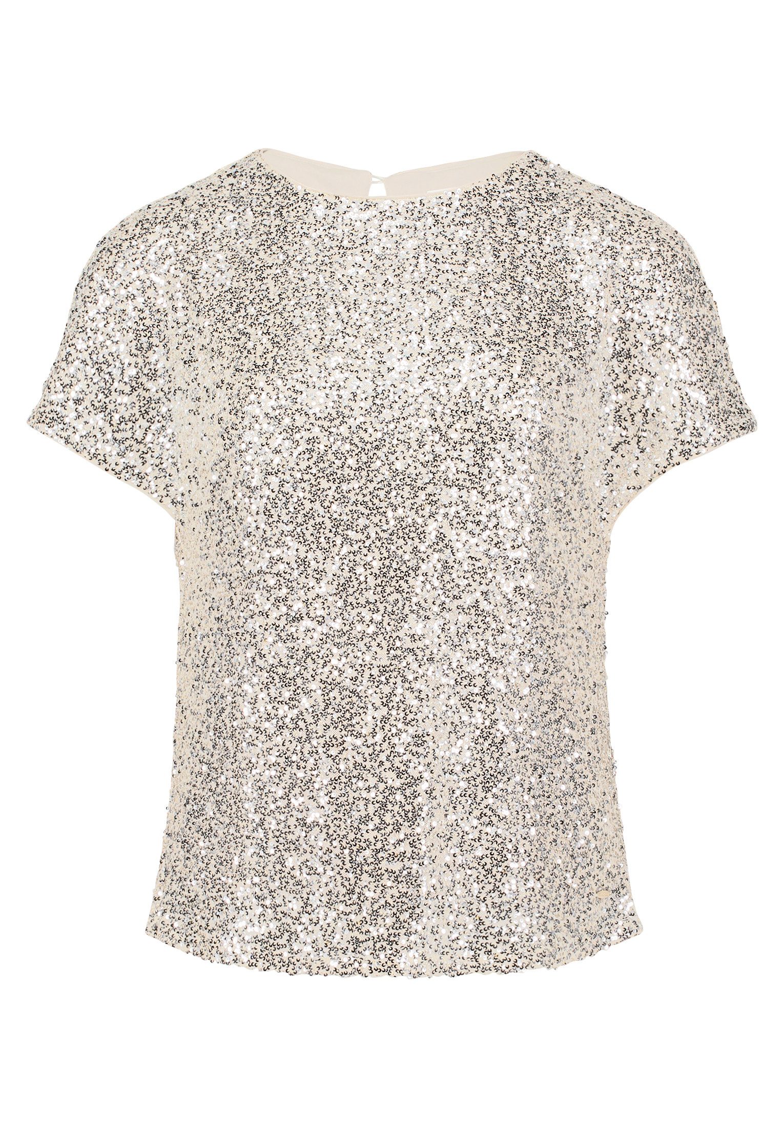 Betty&Co Shirtbluse Damen Blusenshirt mit Pailletten günstig online kaufen