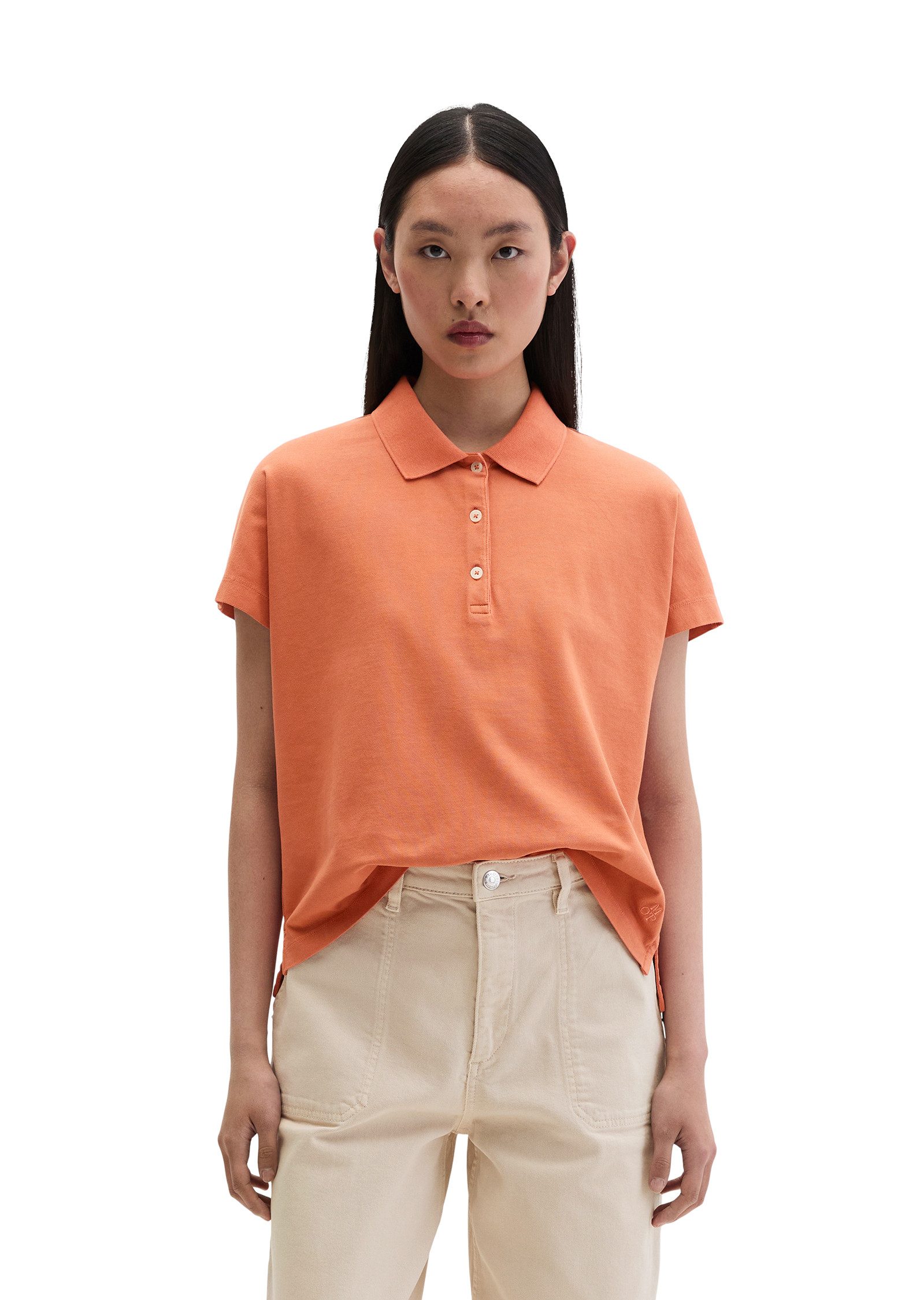 Marc O'Polo Poloshirt aus Piqué-Jersey