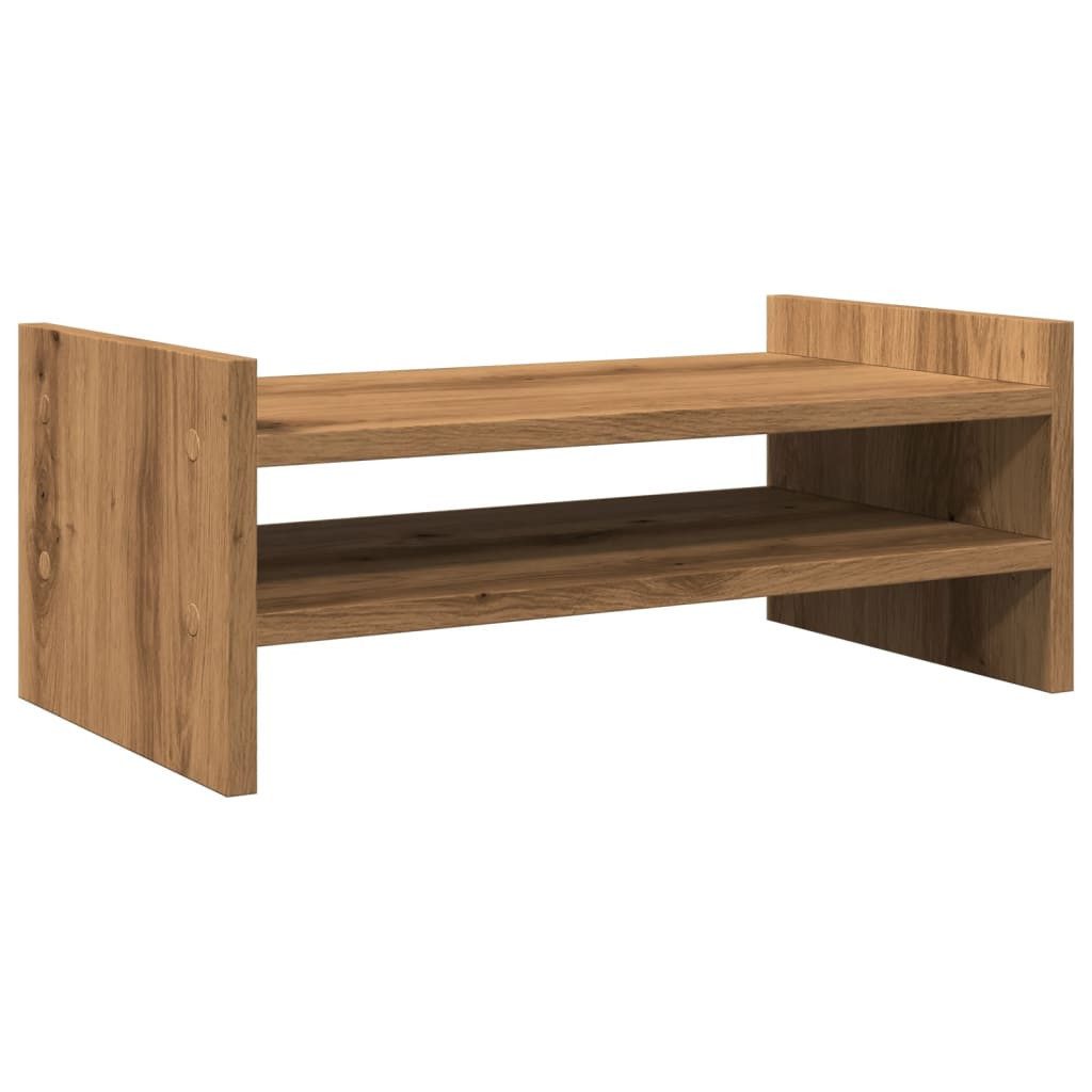 vidaXL Computertisch Monitorständer Artisan-Eiche 50x27x20 cm günstig online kaufen