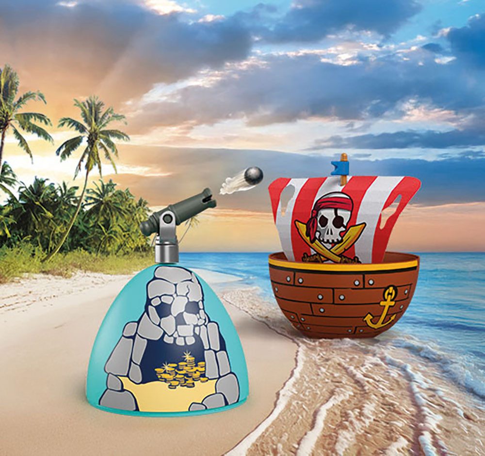 Playmobil® Spiel-Ei: Piraten (72100), Pirates Konstruktions-Spielset, (34 St) – Bild 4 von 5